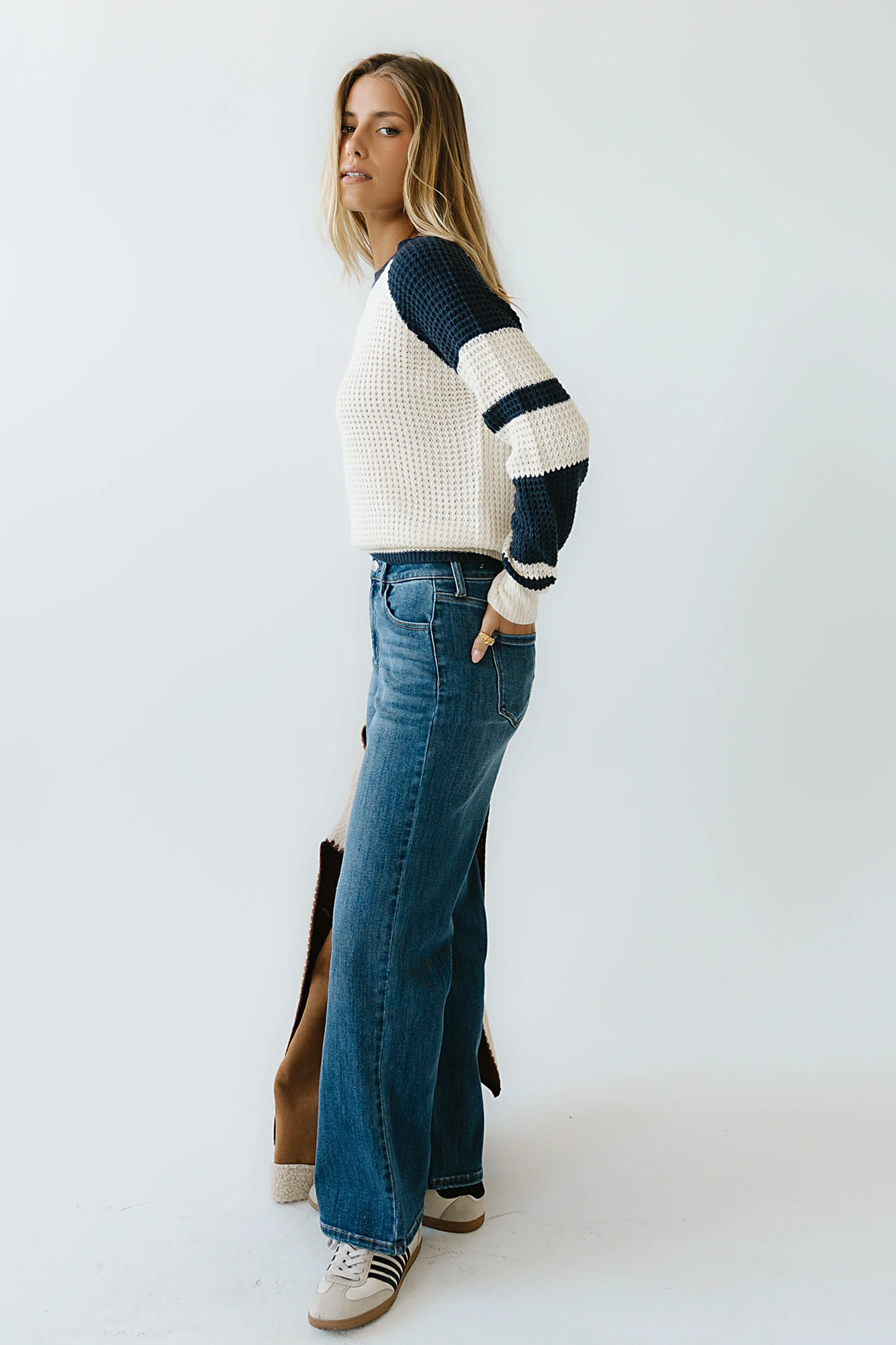 Terry Wide Leg Jeans - Image 10