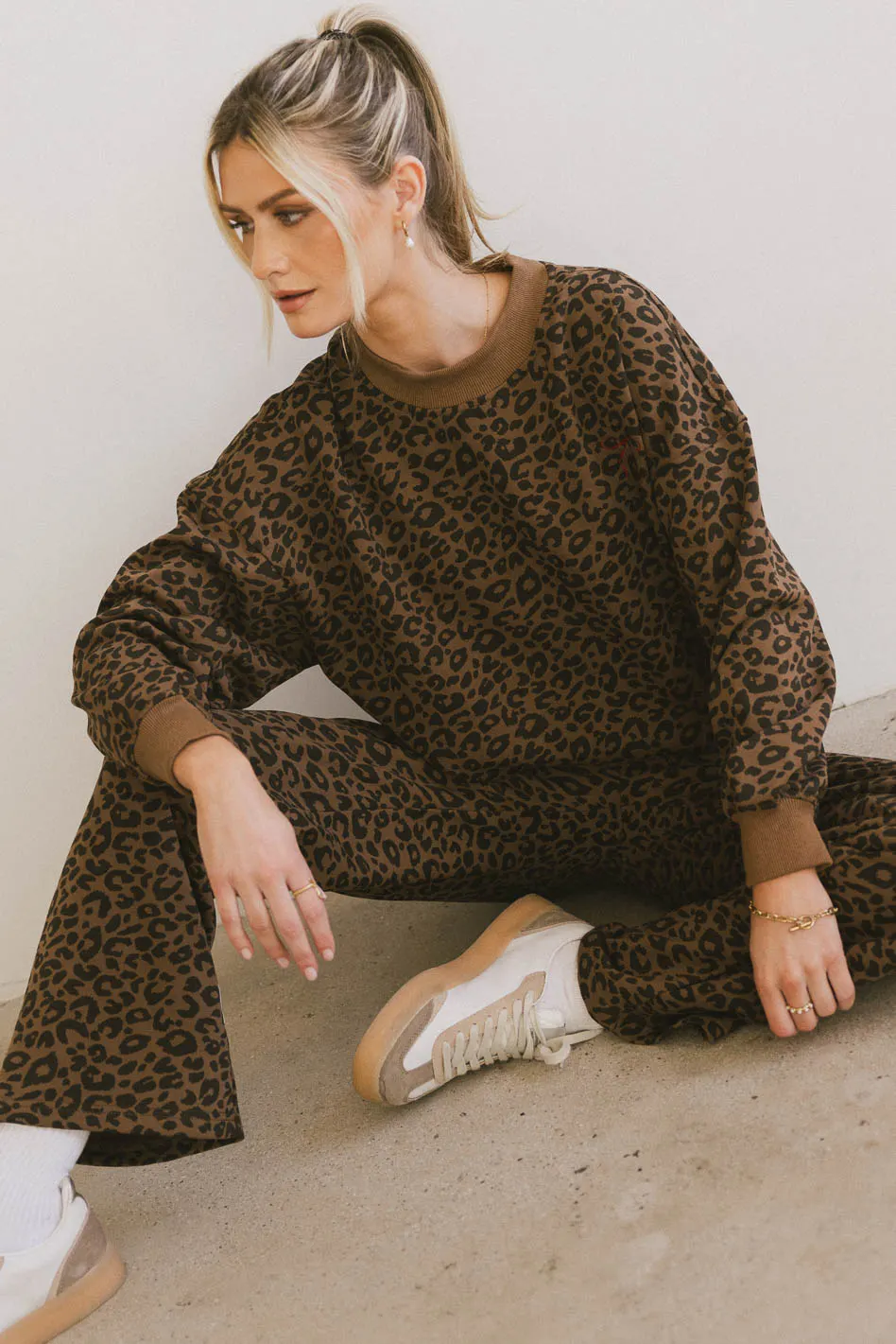 Tessa Leopard Sweatshirt - FINAL SALE - Image 2