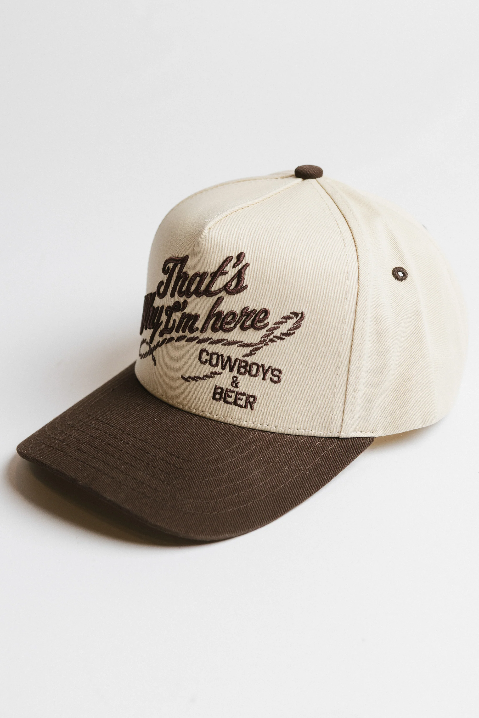 That's Why I'm Here Baseball Cap - Image 2