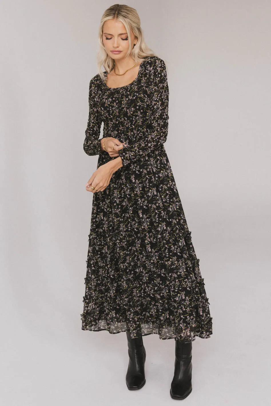 Thorne Floral Maxi Dress - FINAL SALE - Image 2