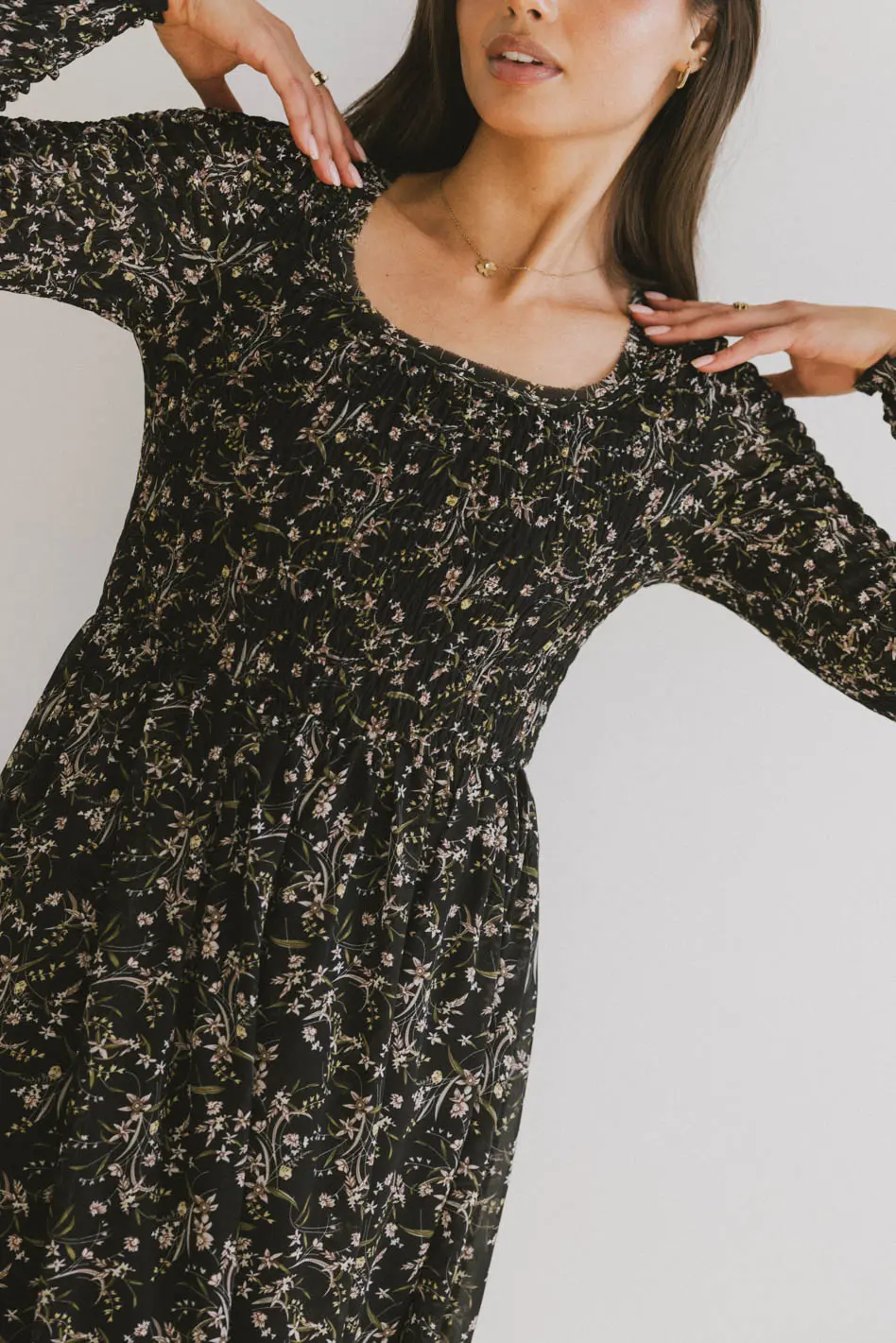 Thorne Floral Maxi Dress - FINAL SALE - Image 4