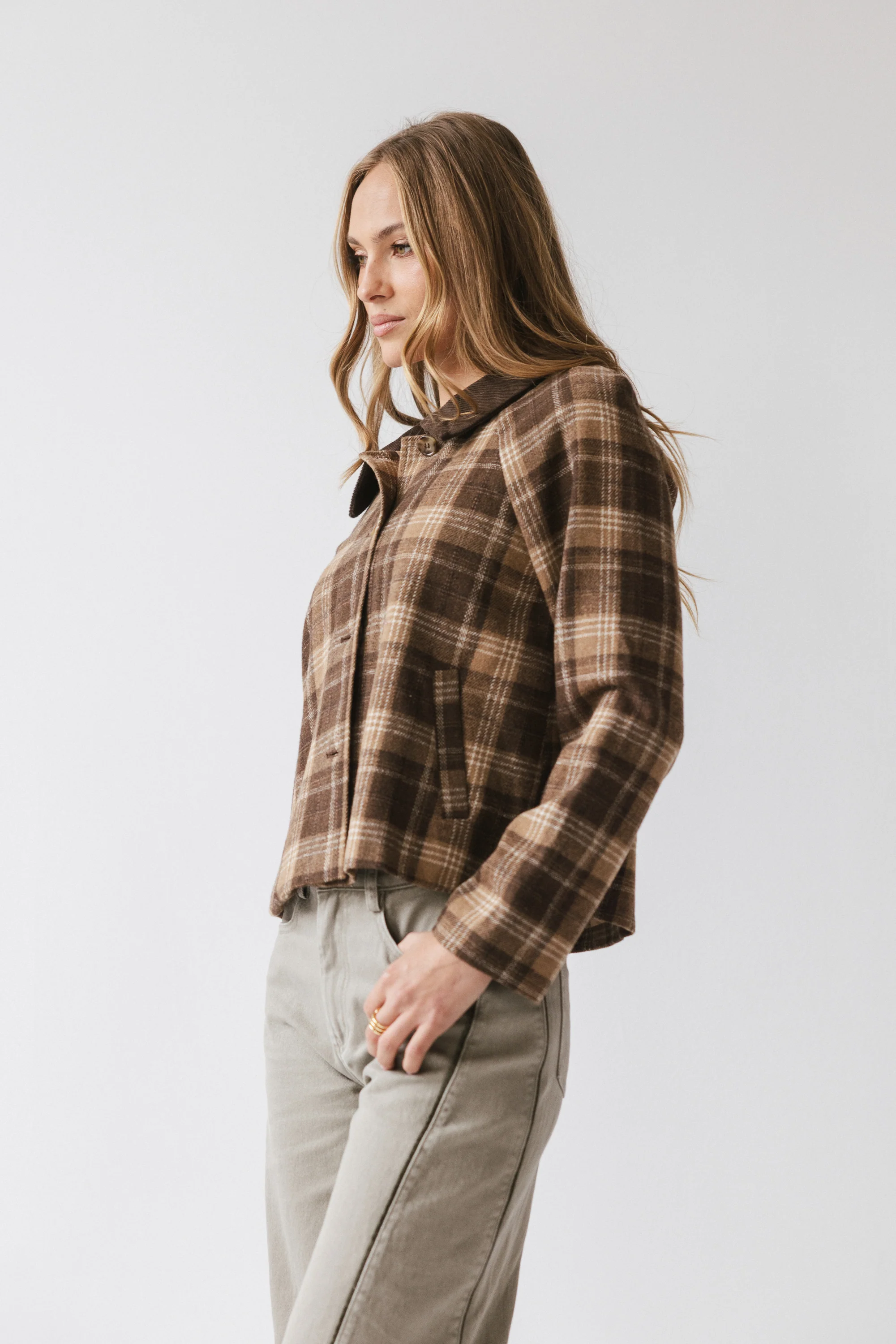 Tina Plaid Jacket - Image 3