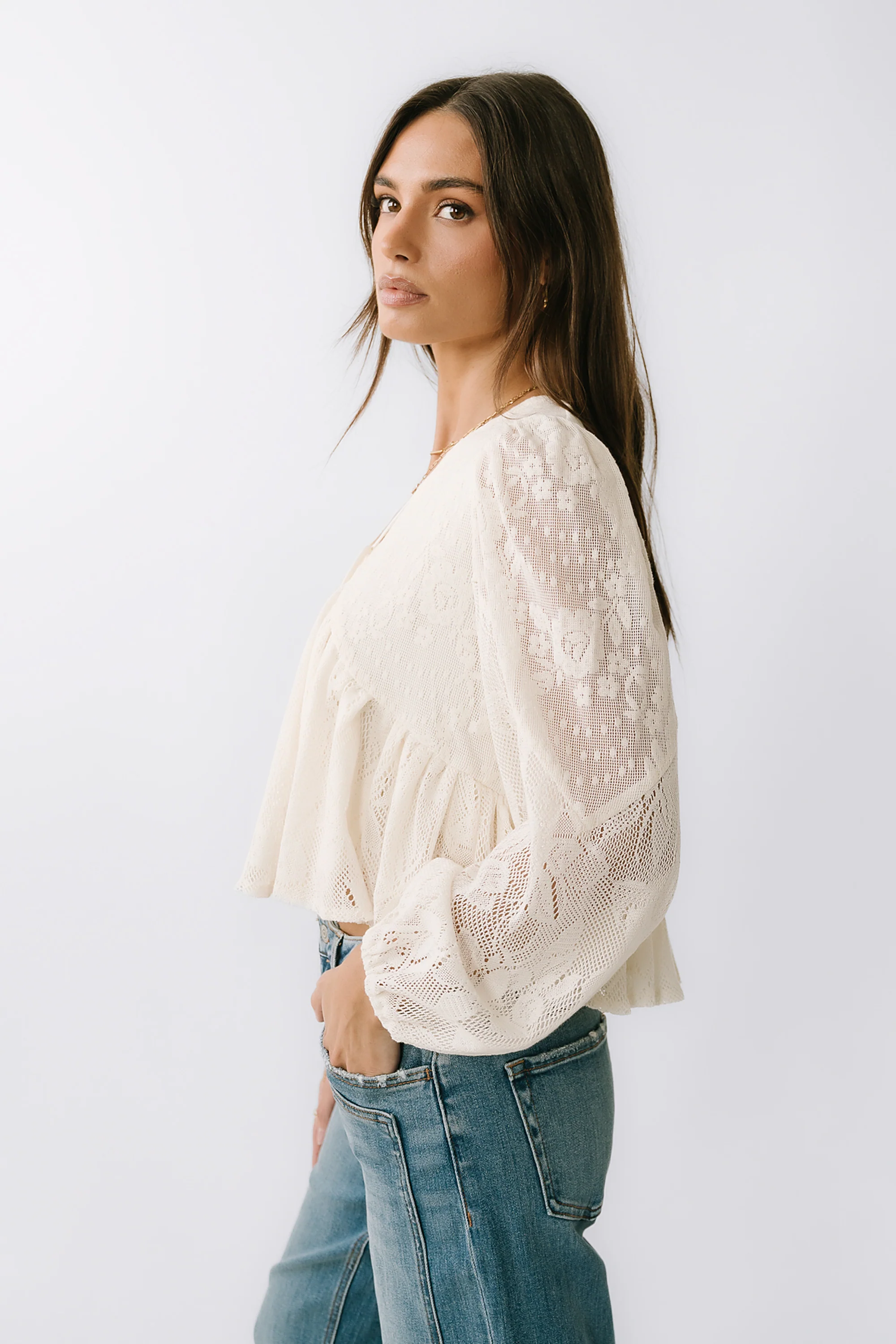 Tommy Lace Top - FINAL SALE - Image 3