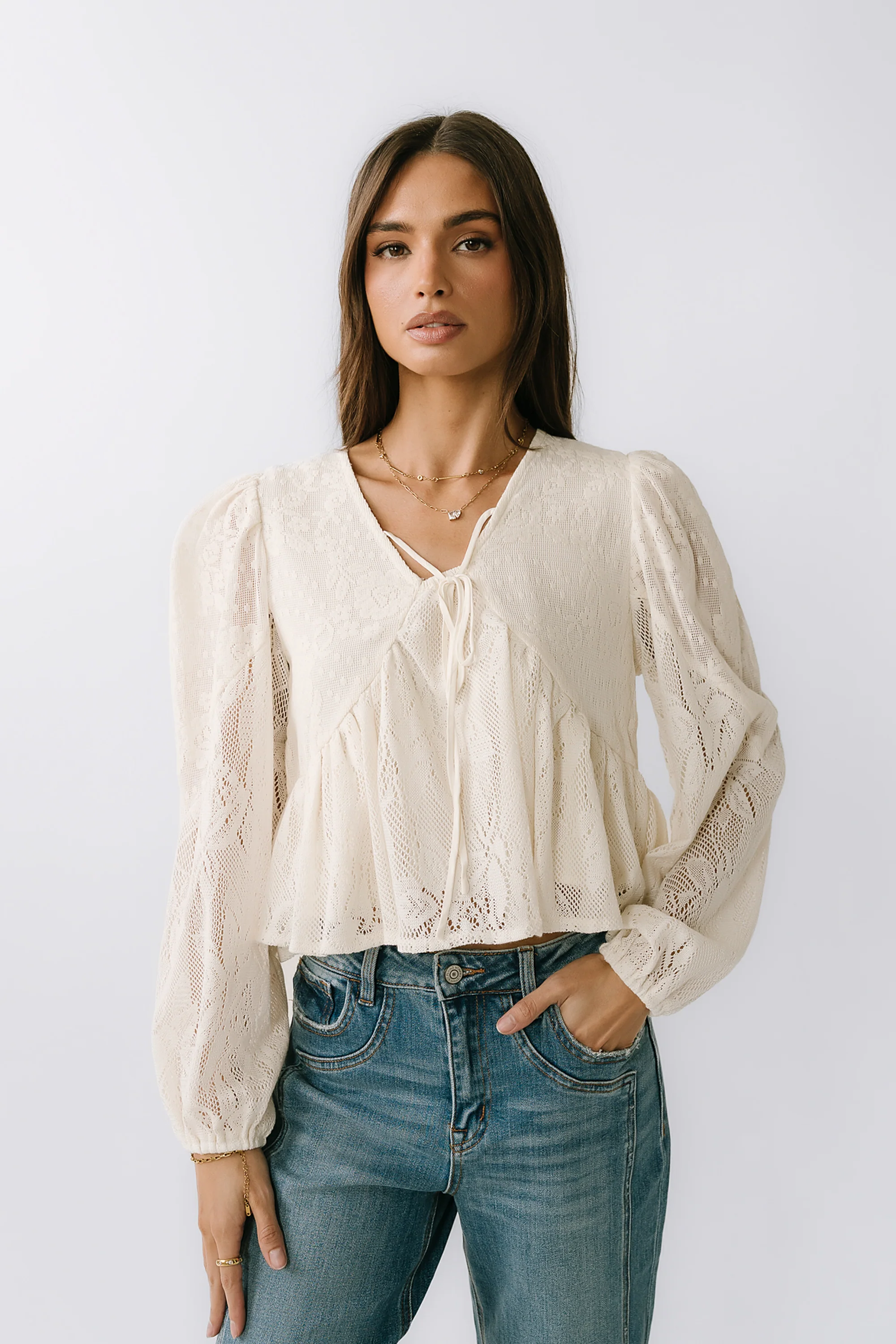 Tommy Lace Top - FINAL SALE - Image 6