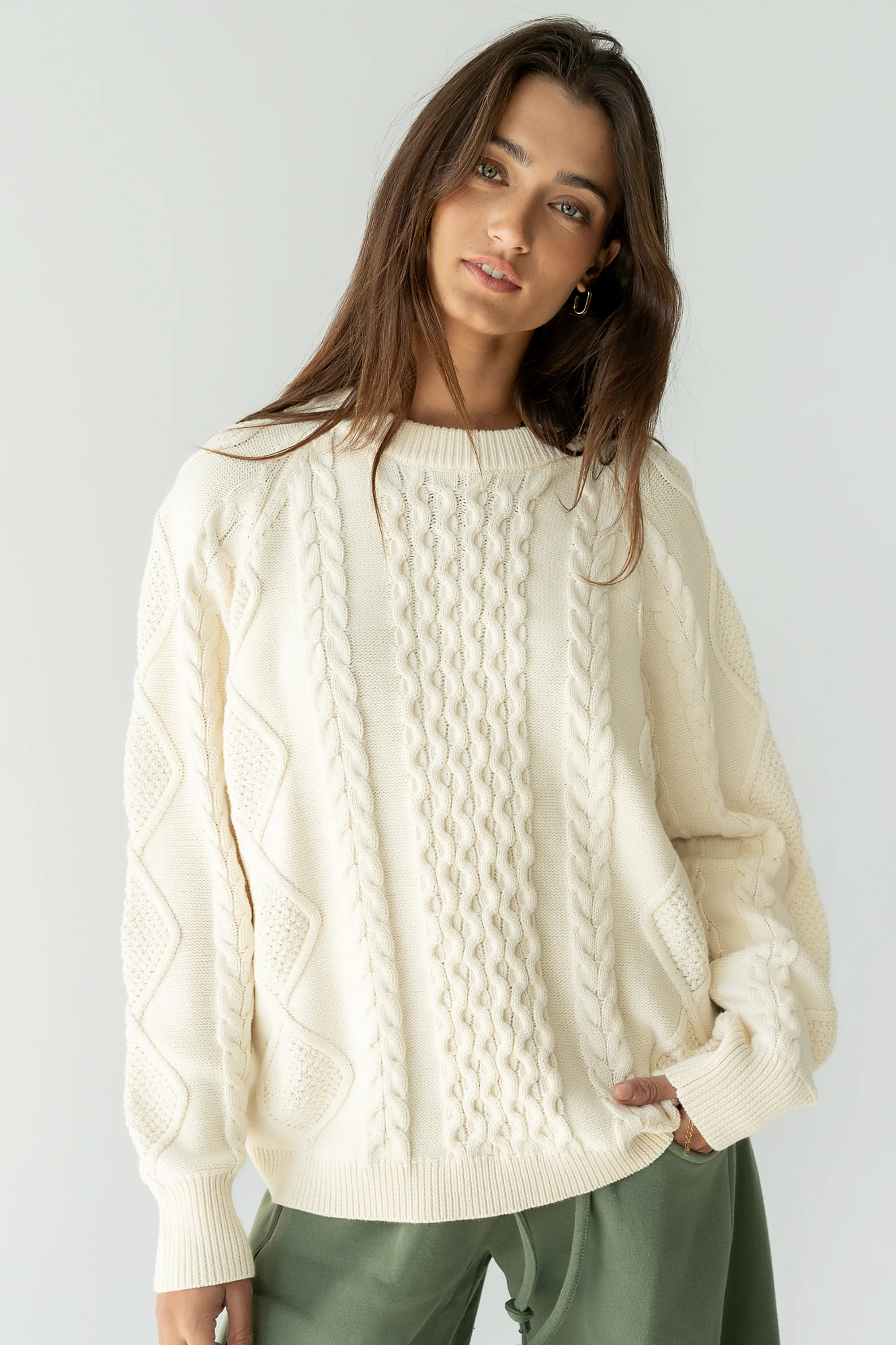 Toni Cable Knit Sweater - FINAL SALE - Image 3