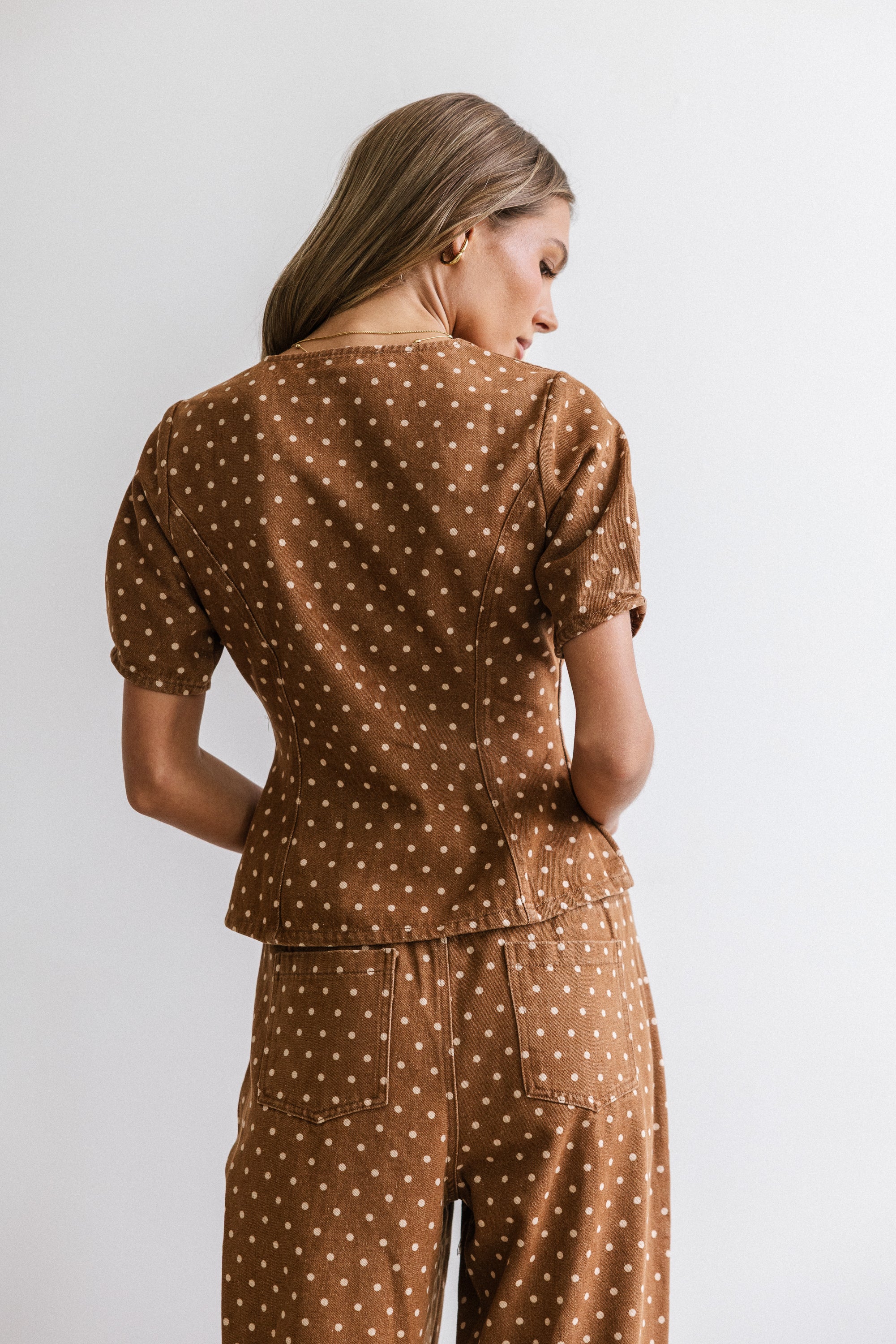 Tony Polka Dot Blouse - FINAL SALE - Image 5