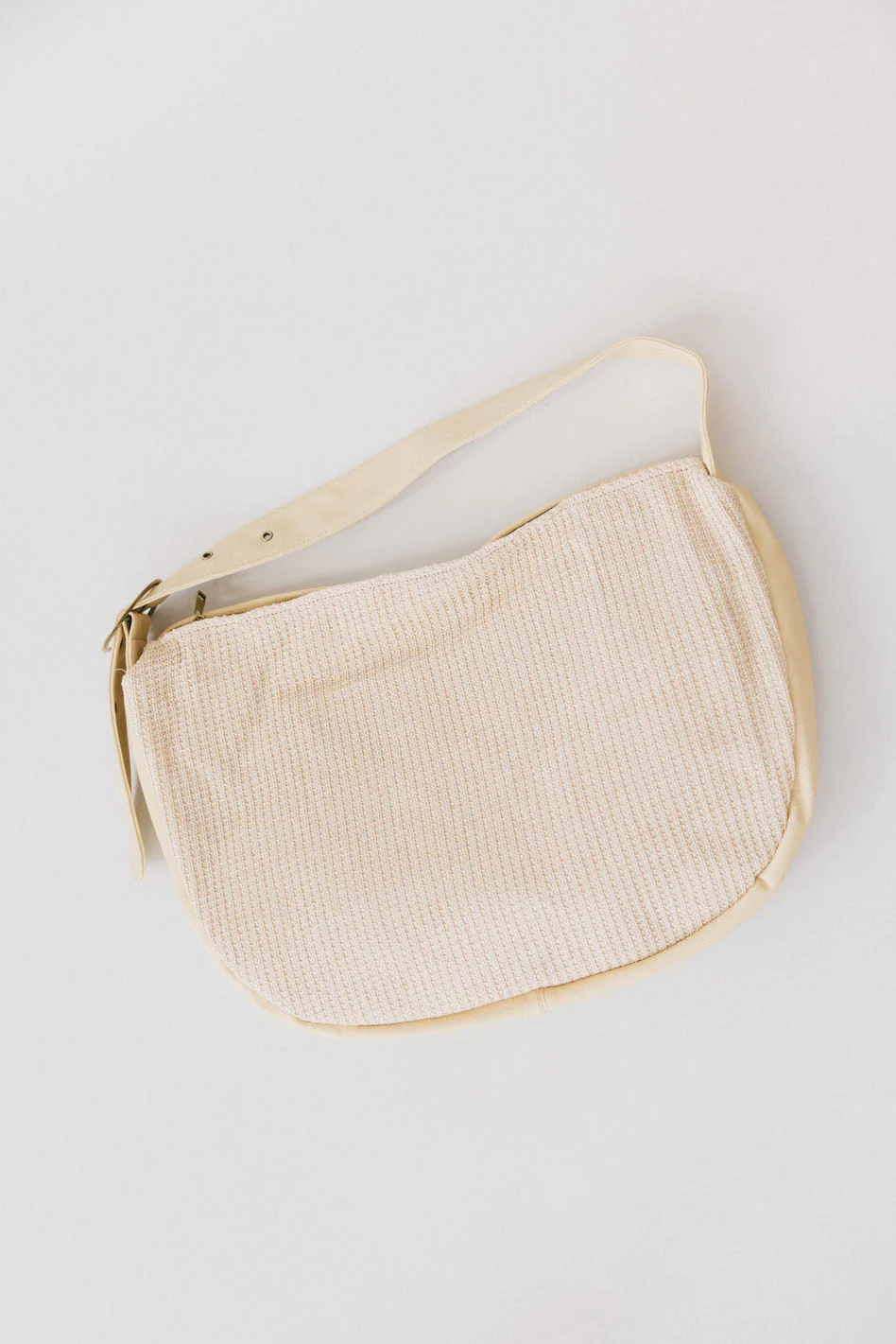 Toulouse Woven Tote in Ivory - FINAL SALE - Image 3