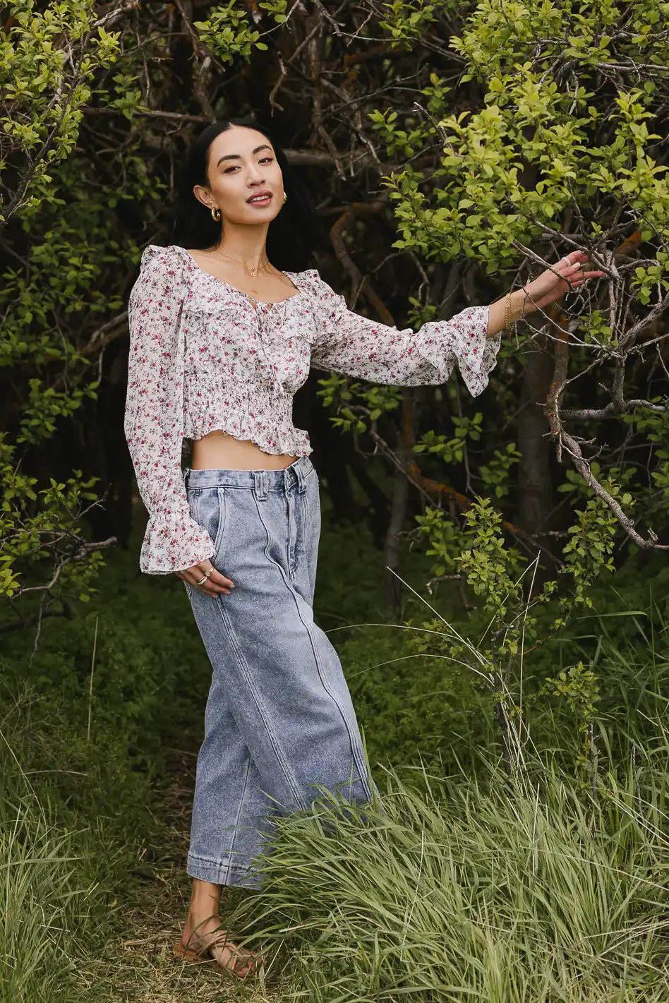 Towy Cropped Straight Leg Jeans - FINAL SALE - Image 4