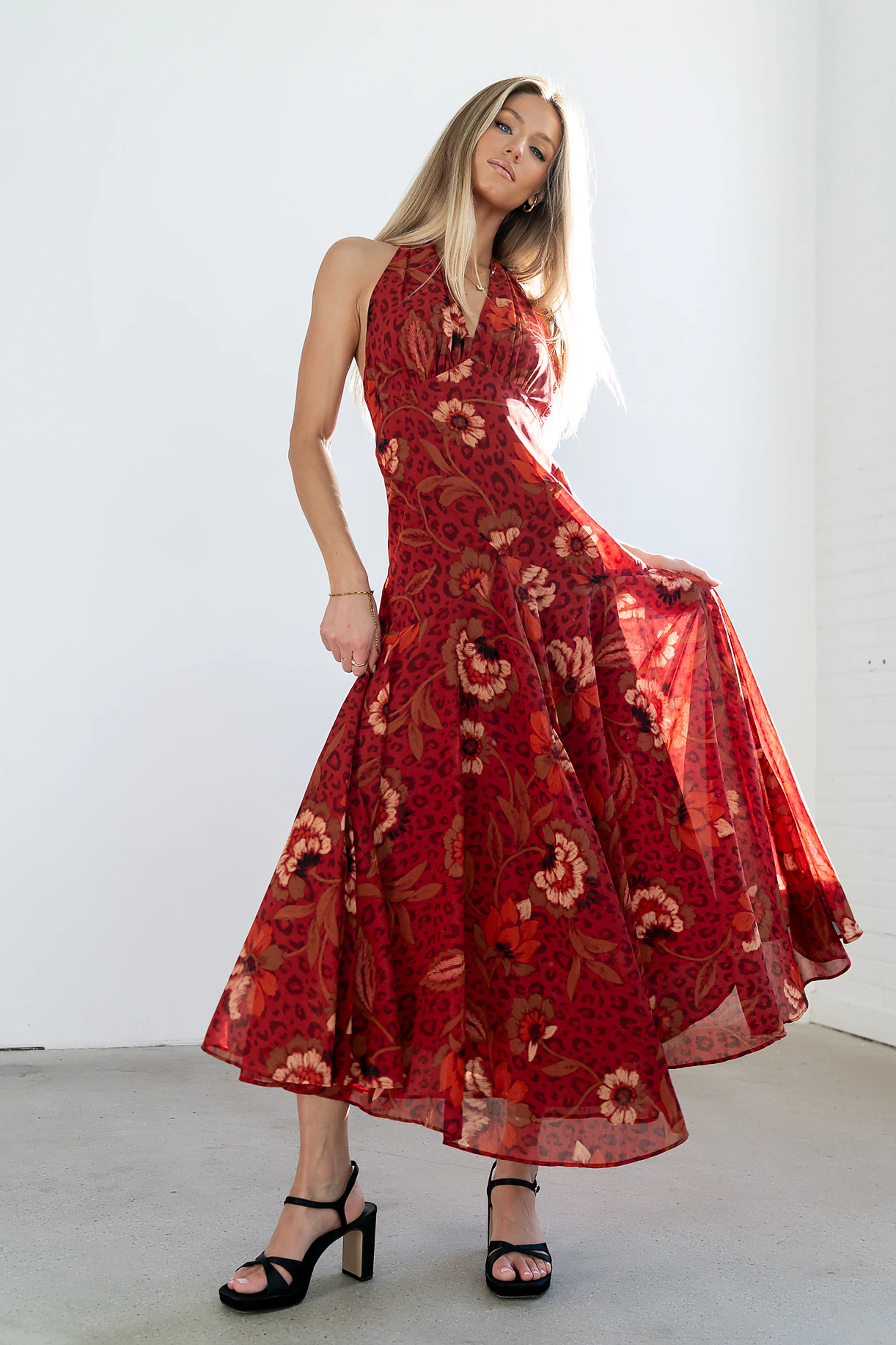 Tracey Halter Maxi Dress - Image 2