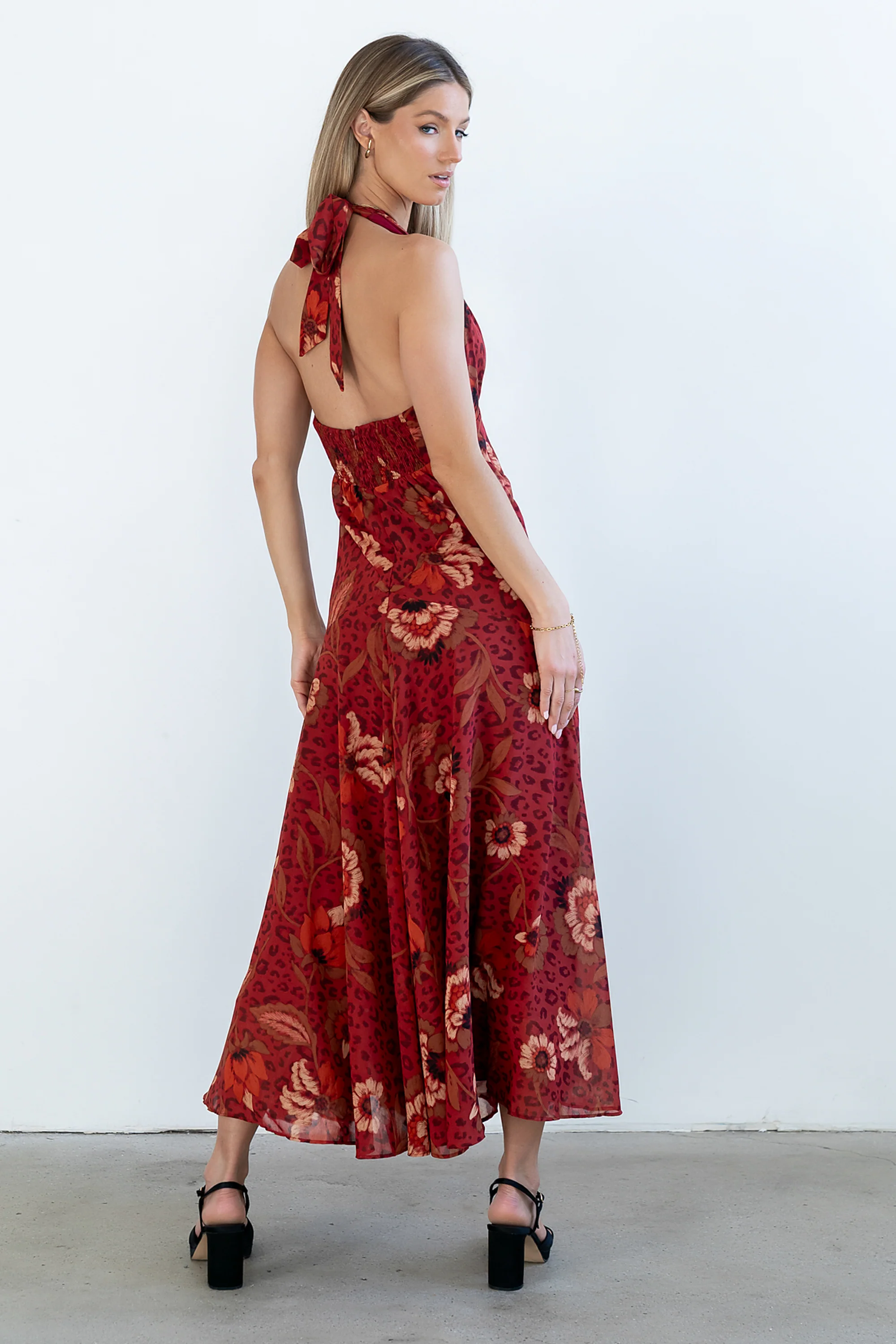 Tracey Halter Maxi Dress - Image 5
