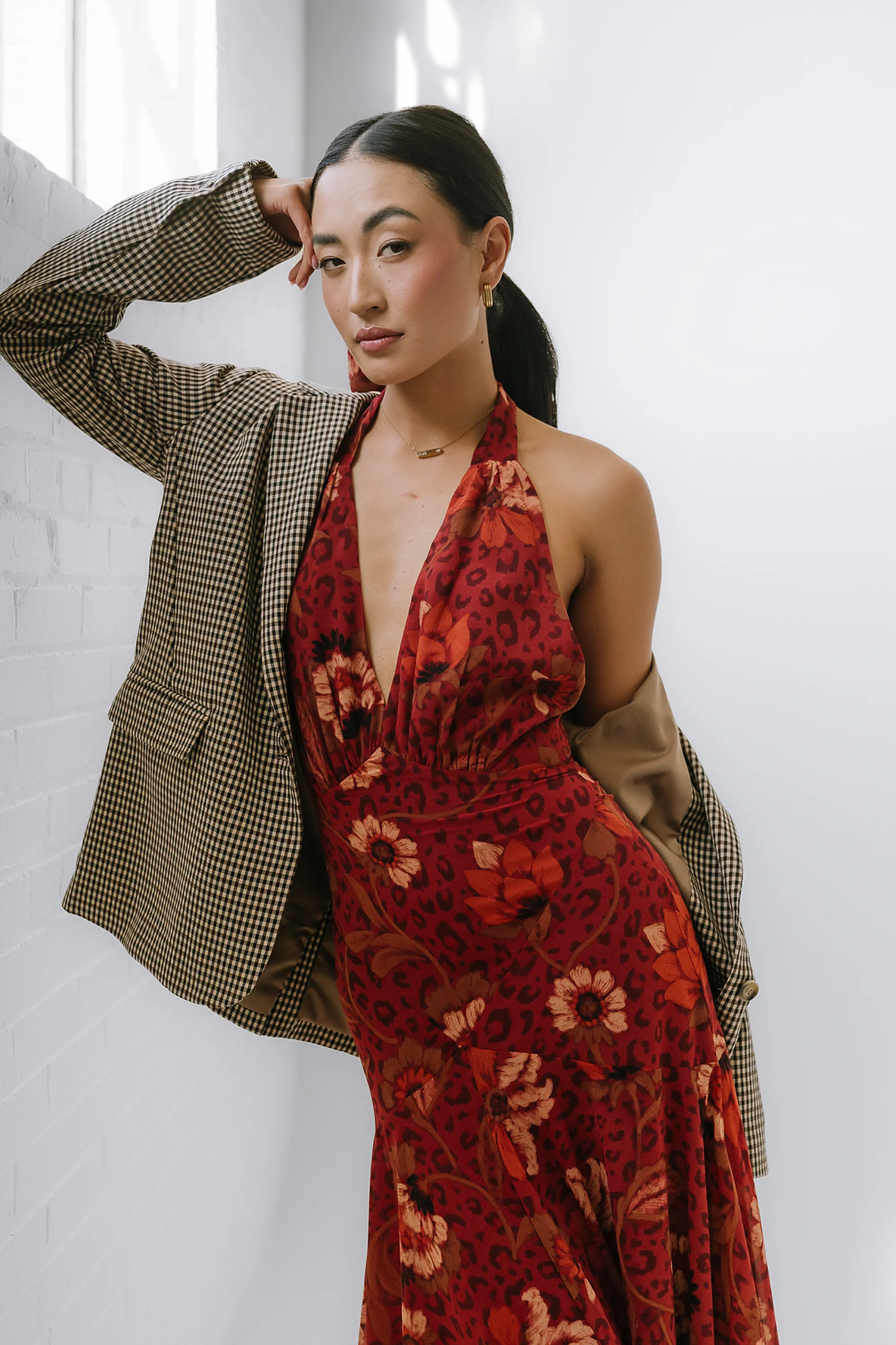 Tracey Halter Maxi Dress - Image 7