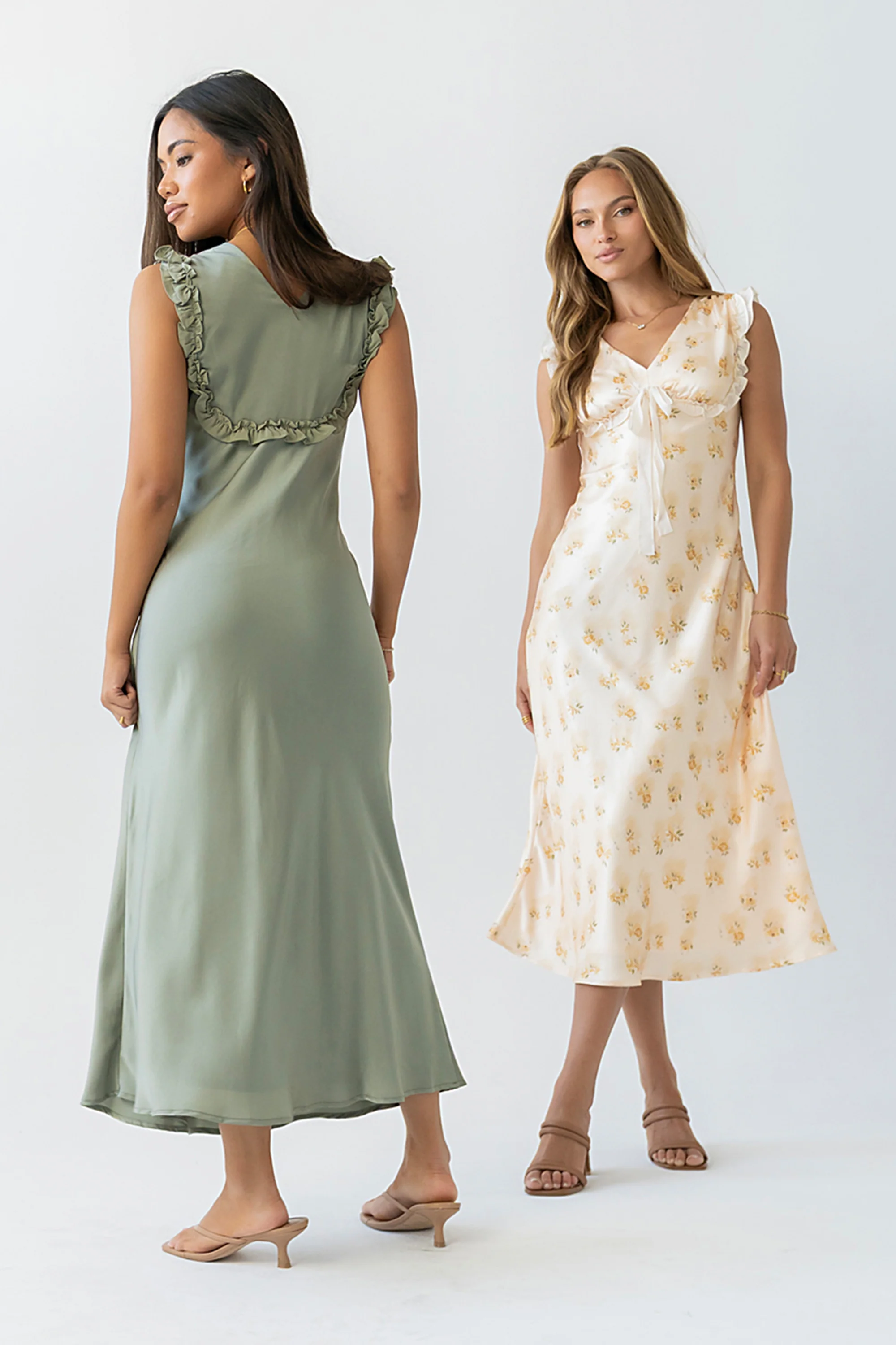 Tracey Maxi Dress in Yellow - Image 6