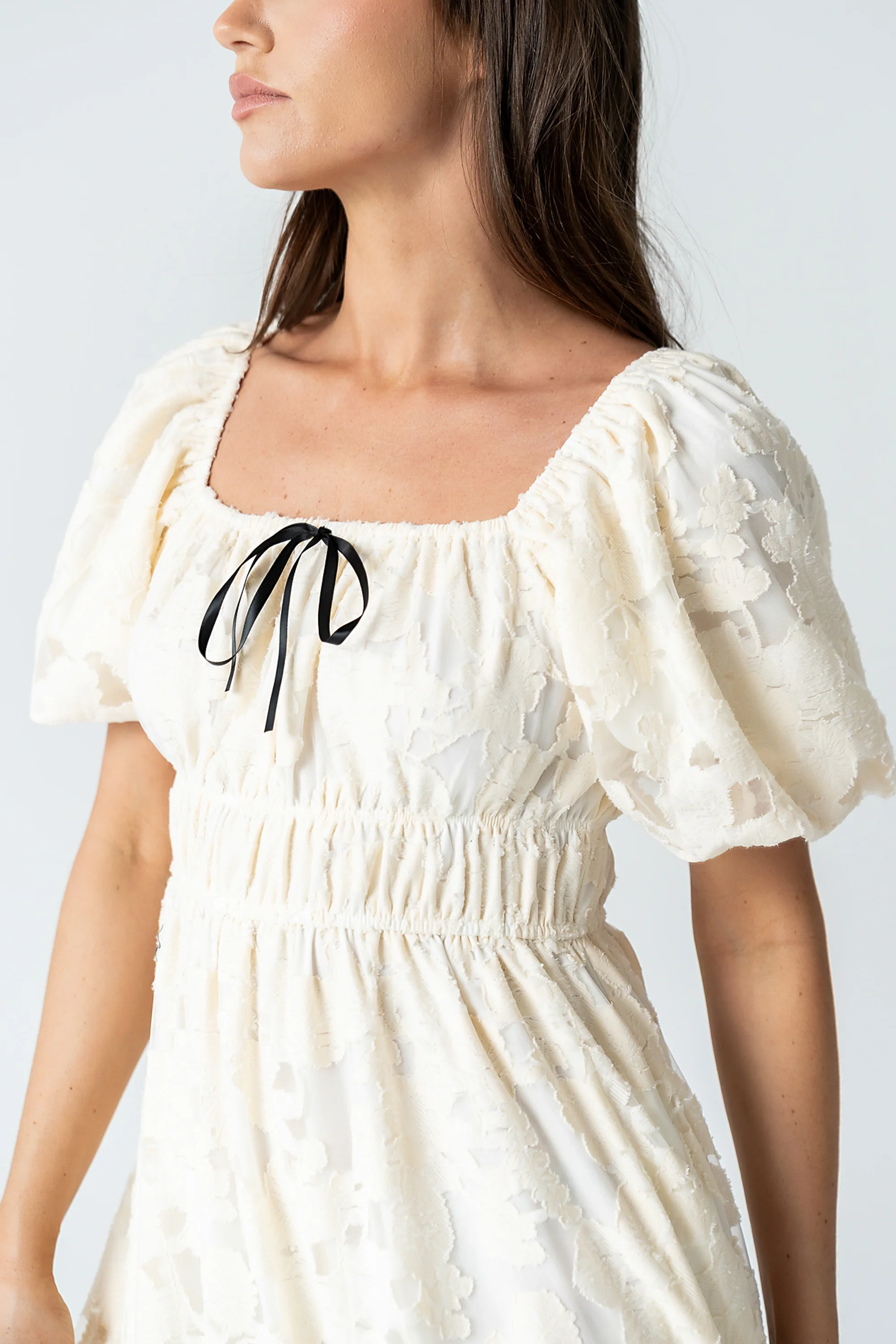 Tracie Sheer Midi Dress - Image 7