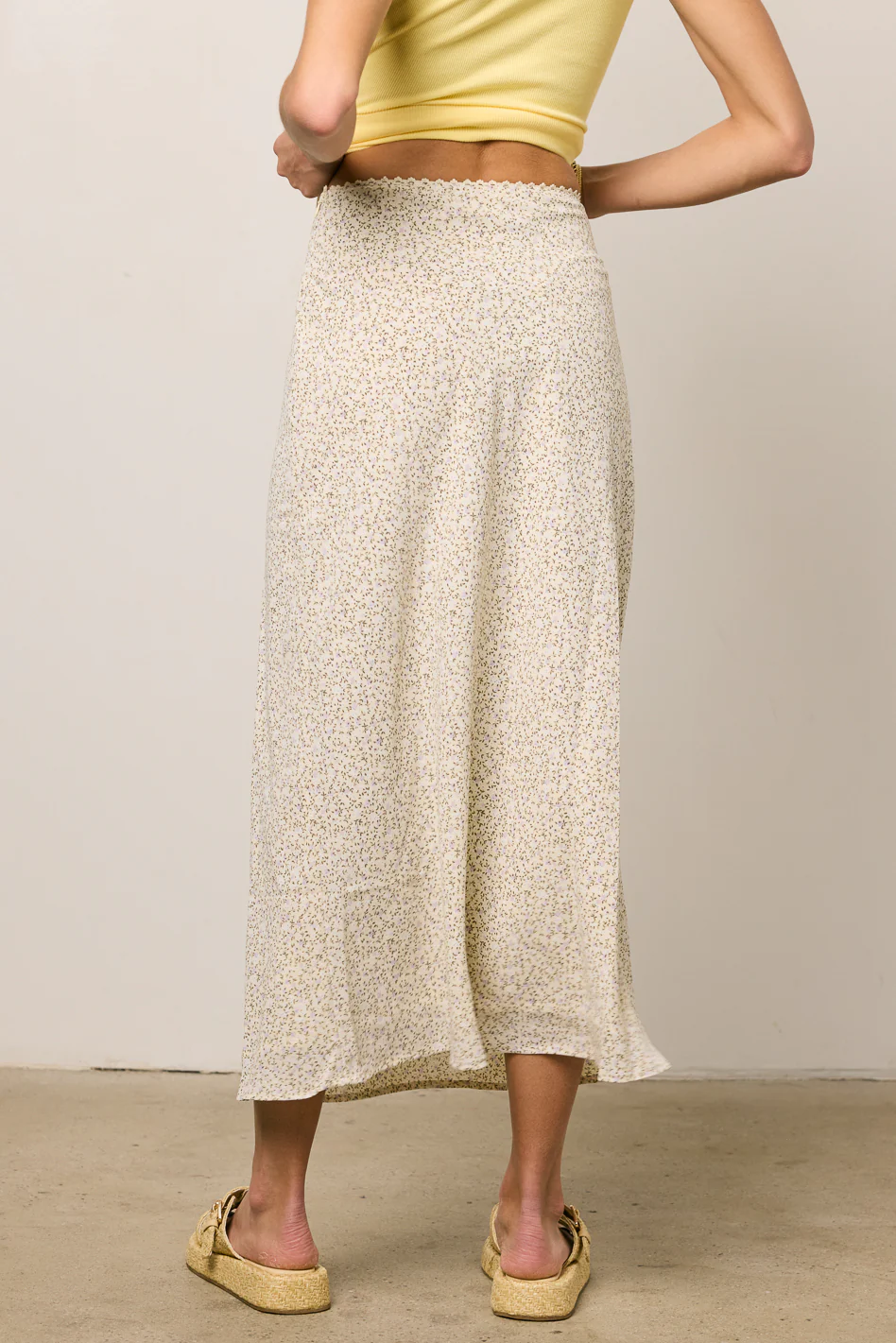 Travie Floral Maxi Skirt - FINAL SALE - Image 4