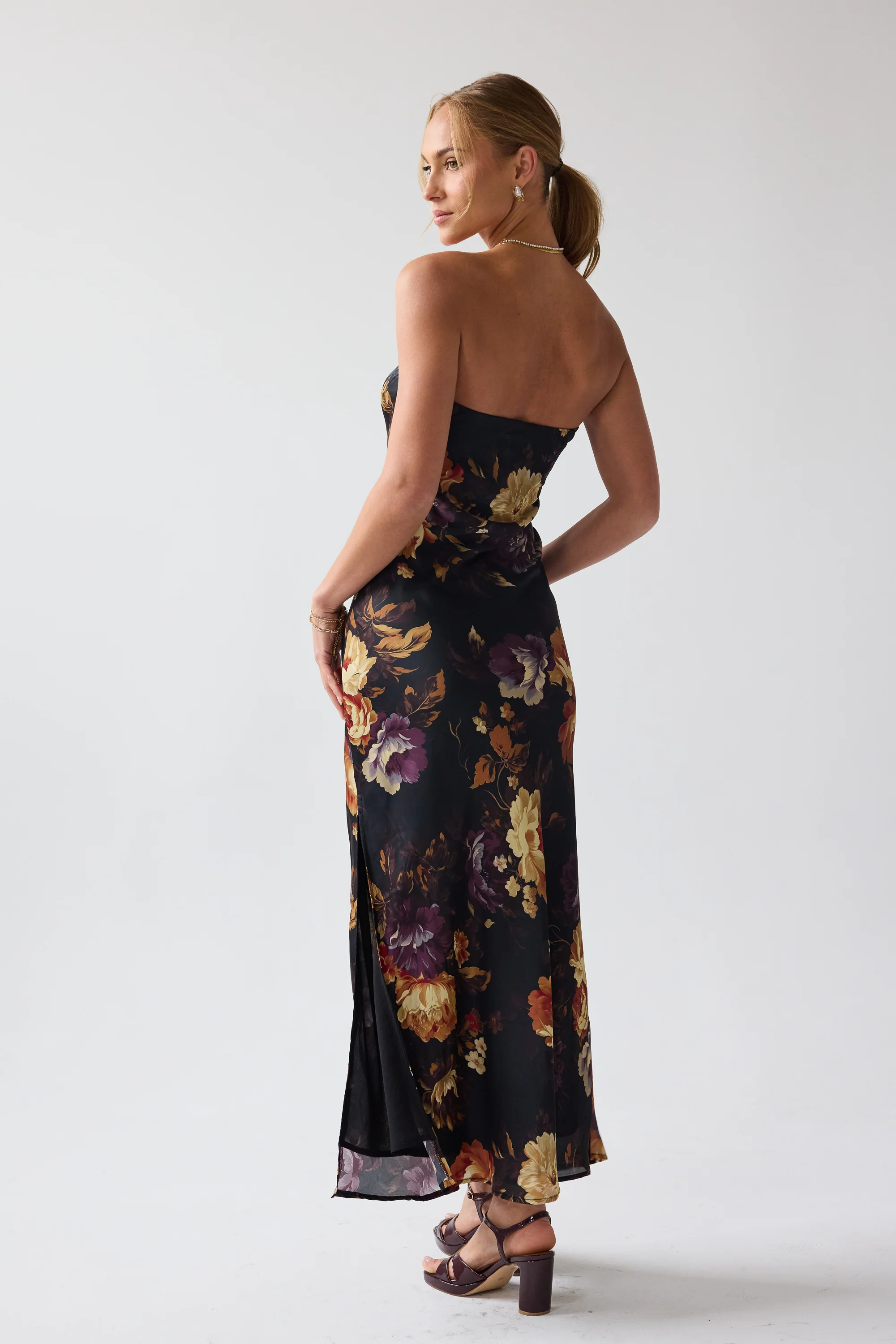 Trinity Floral Maxi Dress - Image 3