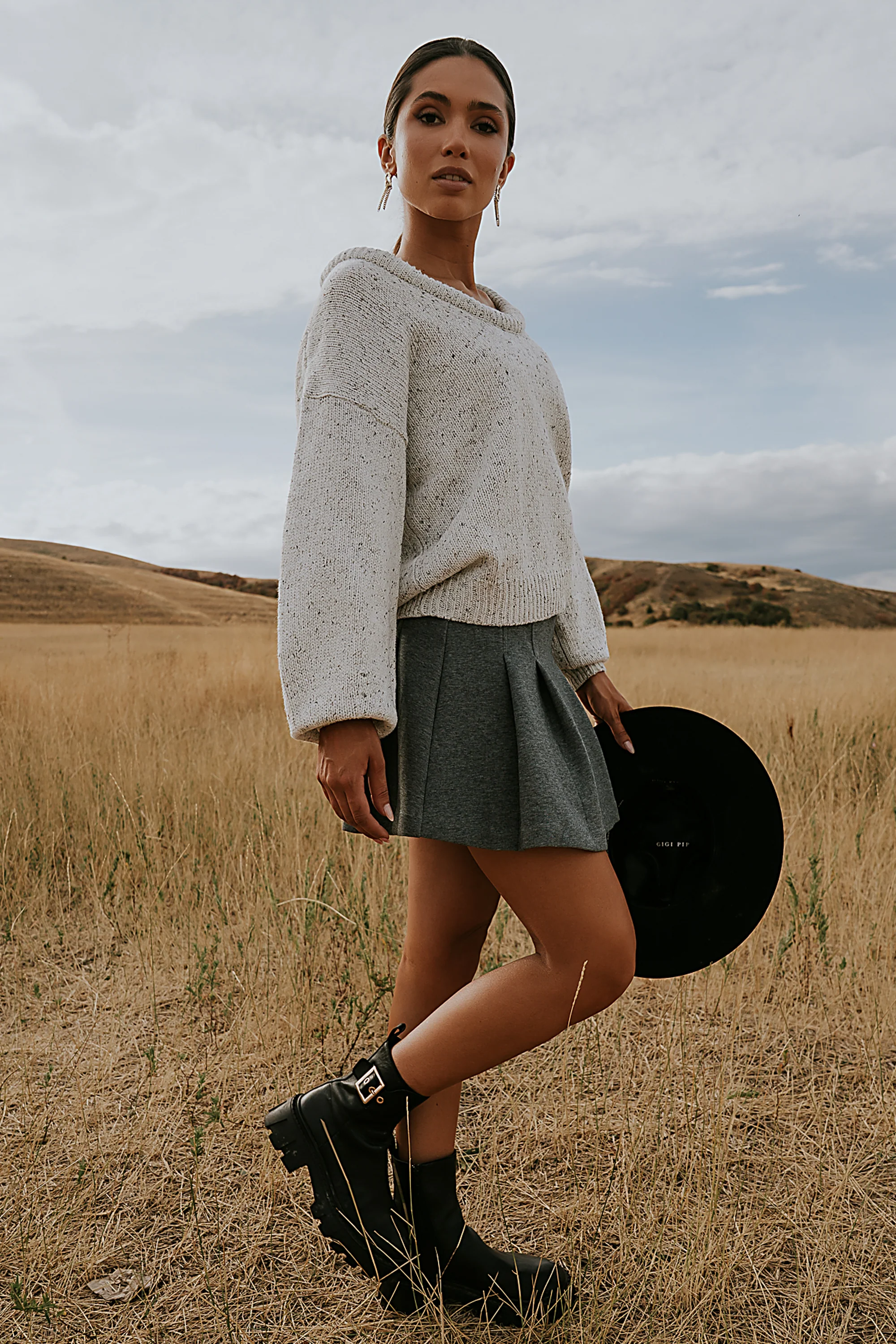 Trinity Pleated Mini Skirt - FINAL SALE - Image 2