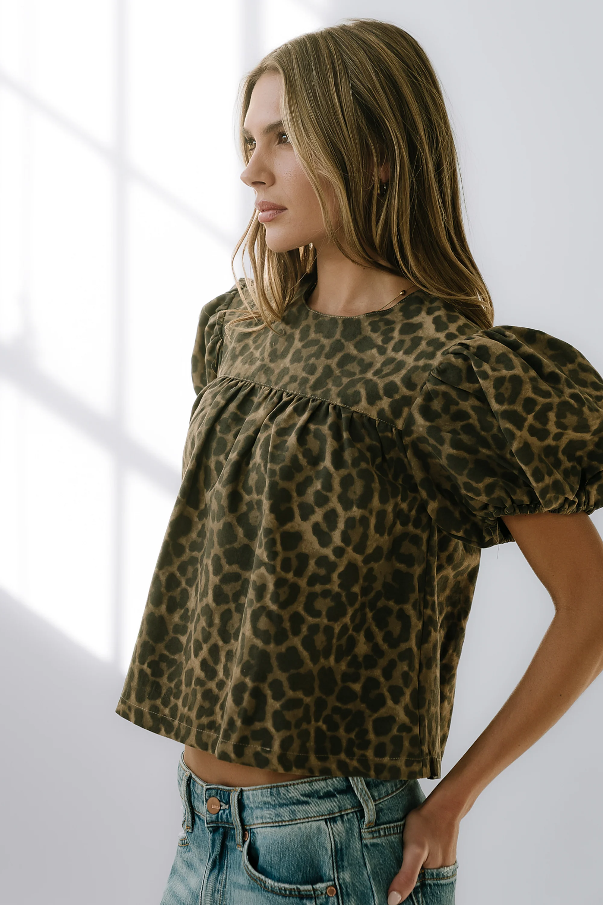 Trixie Leopard Blouse - Image 4