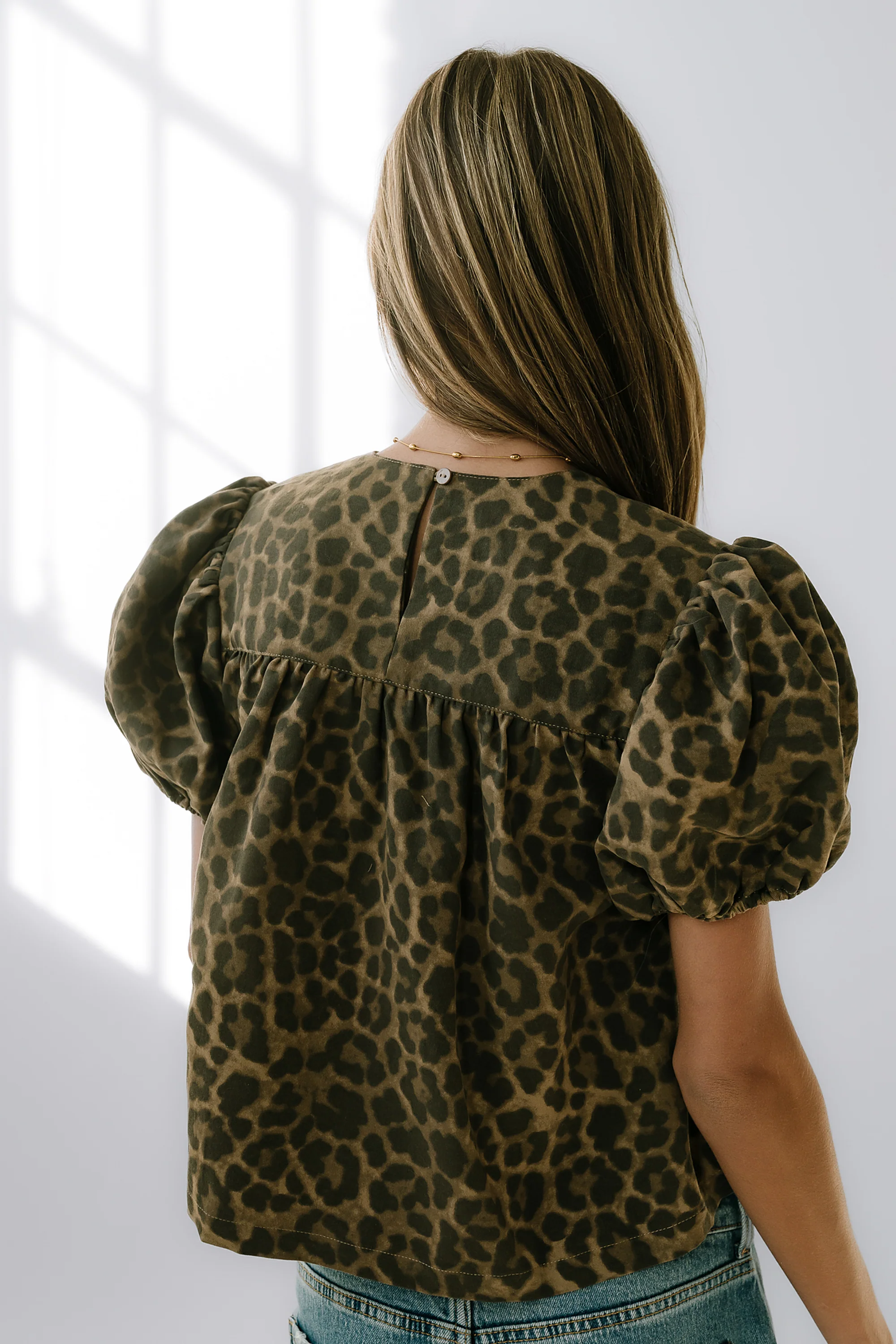 Trixie Leopard Blouse - Image 6