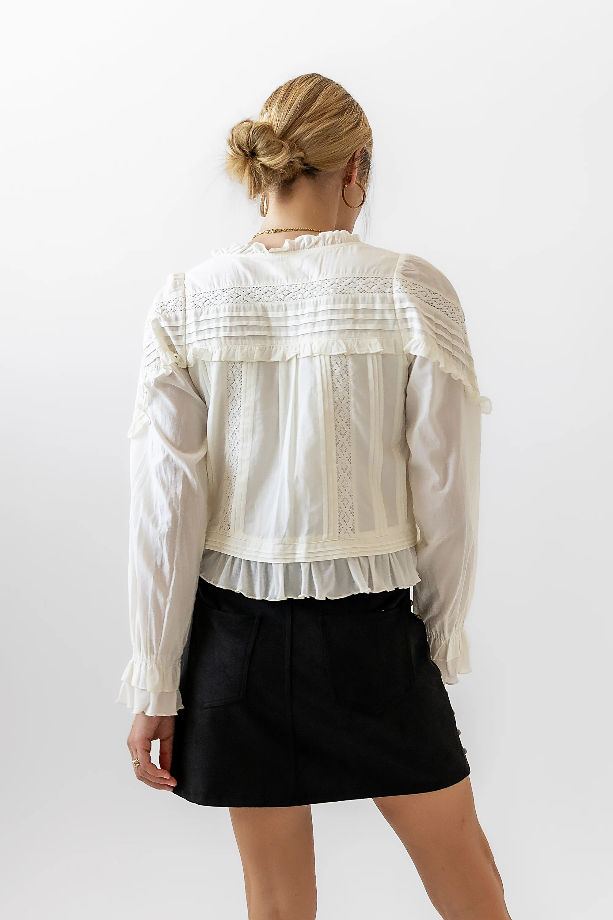 True Ruffle Blouse - FINAL SALE - Image 2