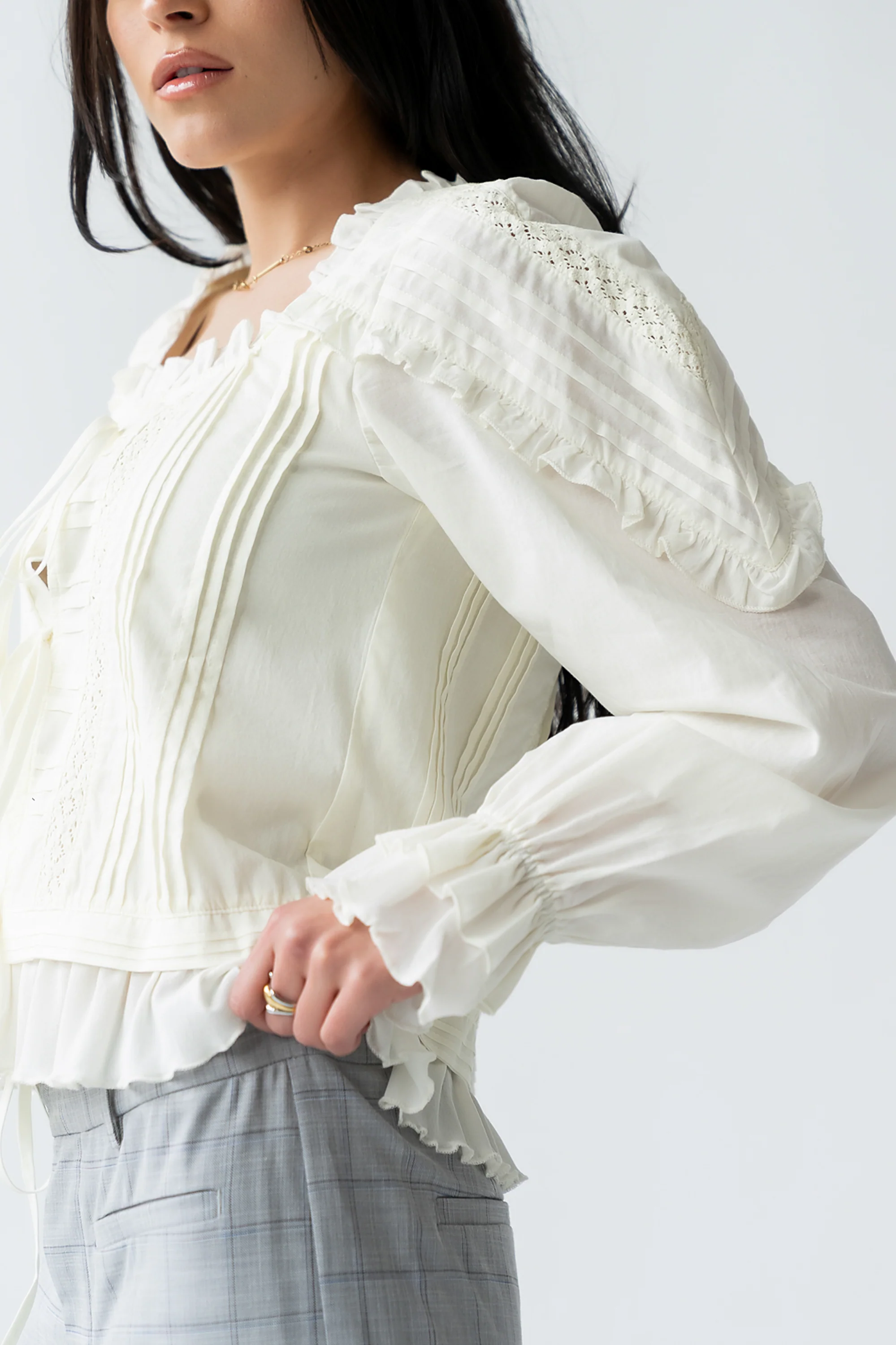 True Ruffle Blouse - FINAL SALE - Image 5