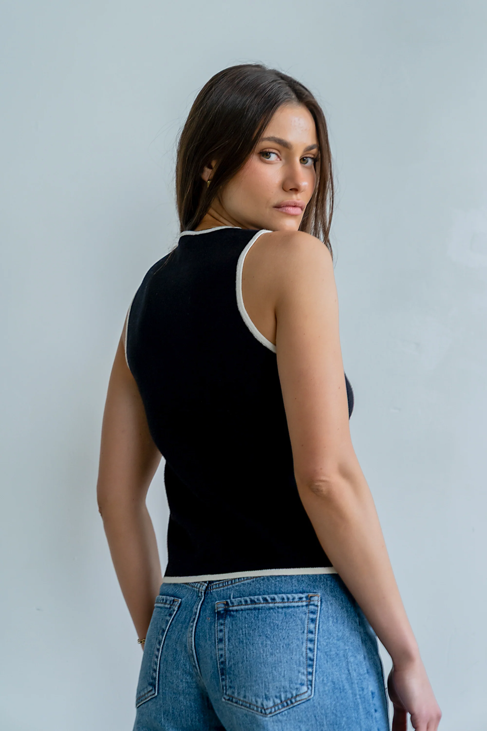 Tula Contrast Top - FINAL SALE - Image 2