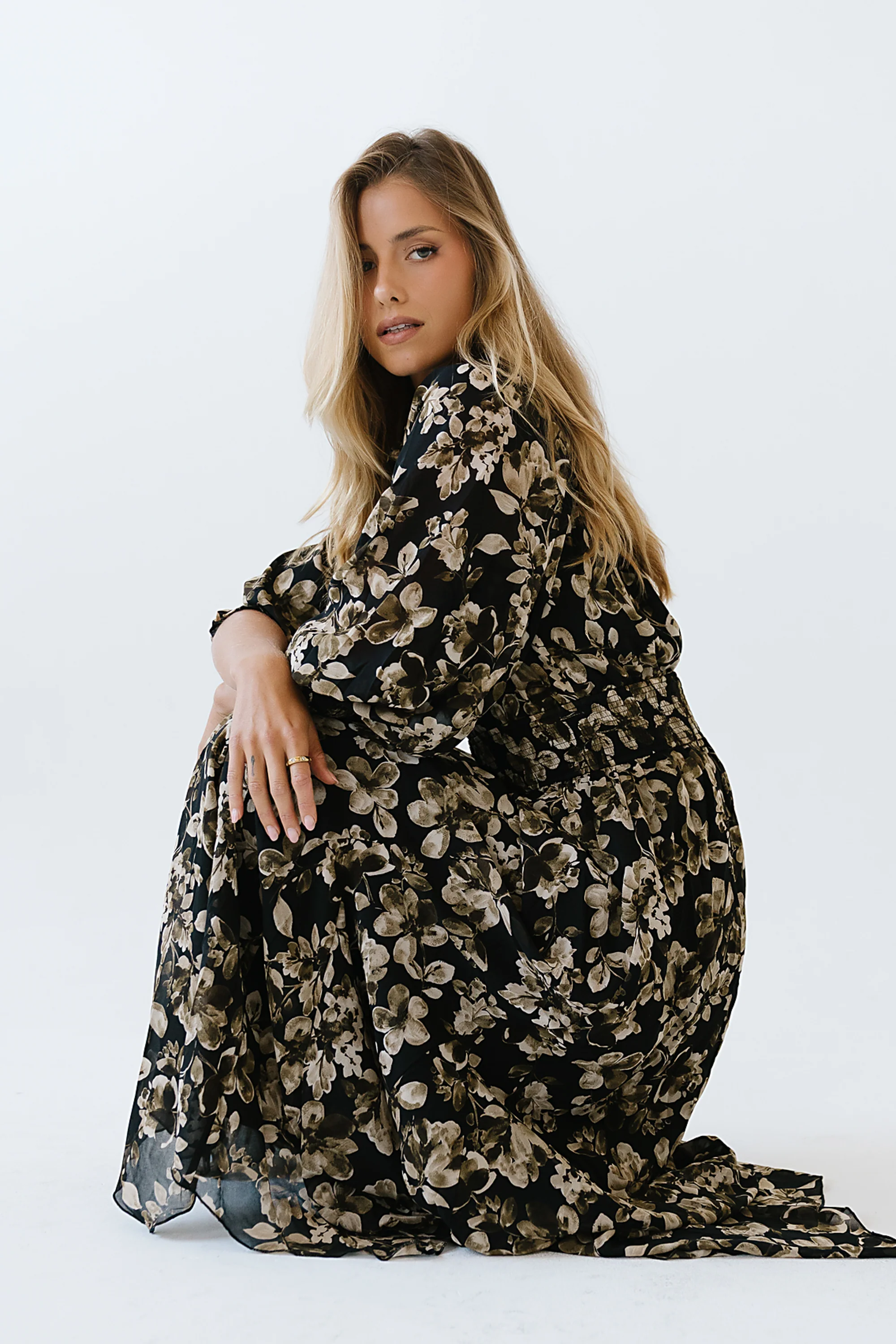 Tulaine Floral Maxi Dress - FINAL SALE - Image 3