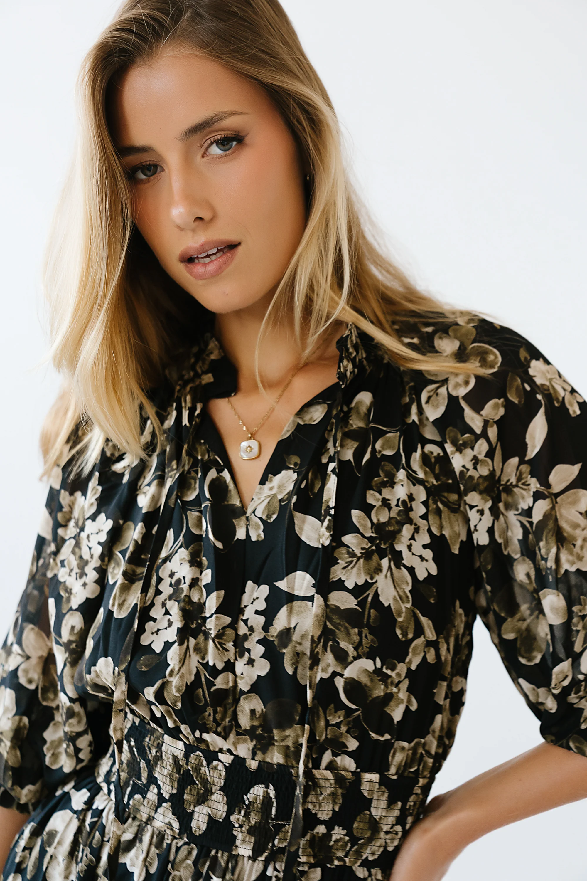 Tulaine Floral Maxi Dress - FINAL SALE - Image 4
