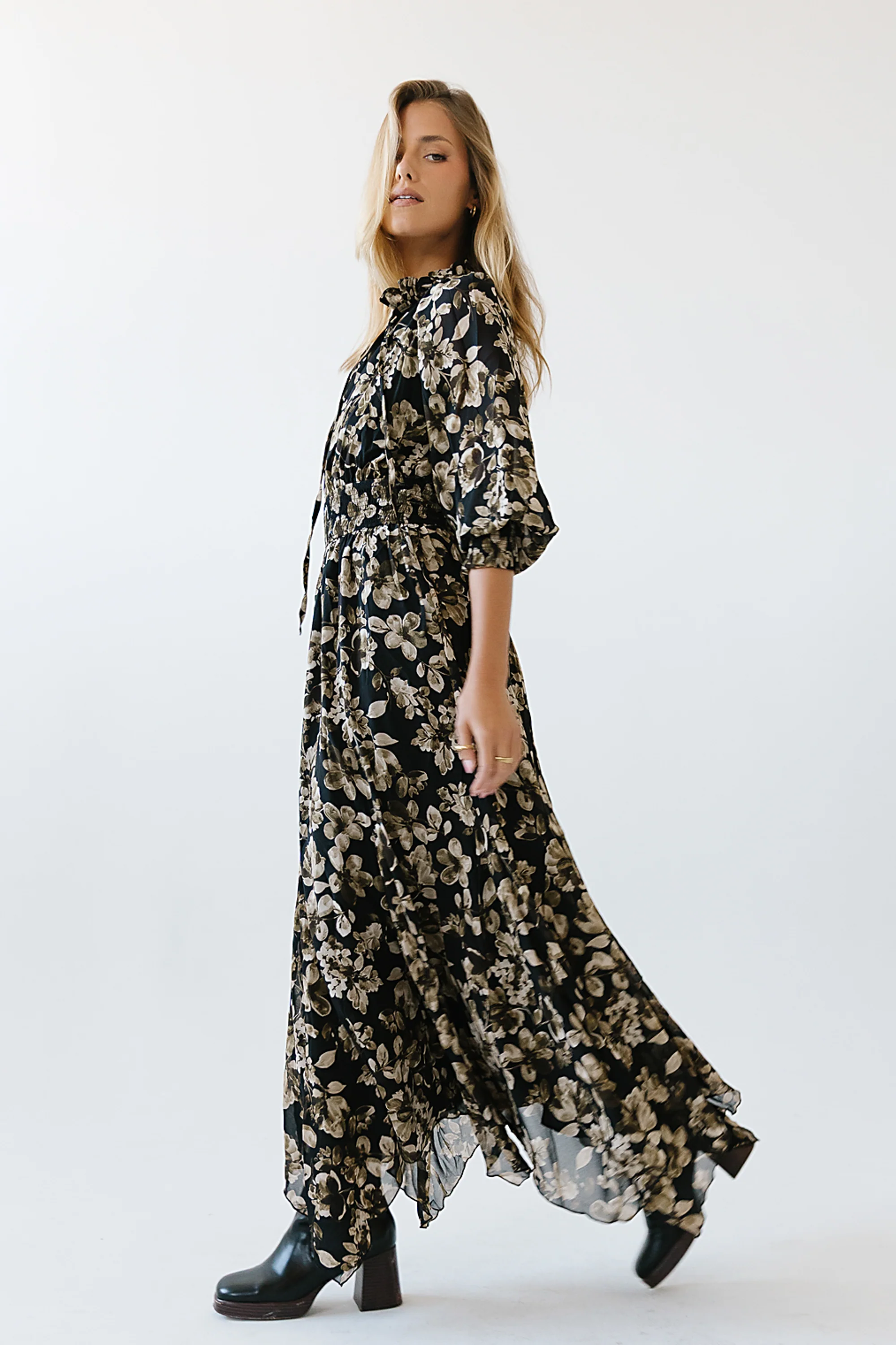 Tulaine Floral Maxi Dress - FINAL SALE - Image 5