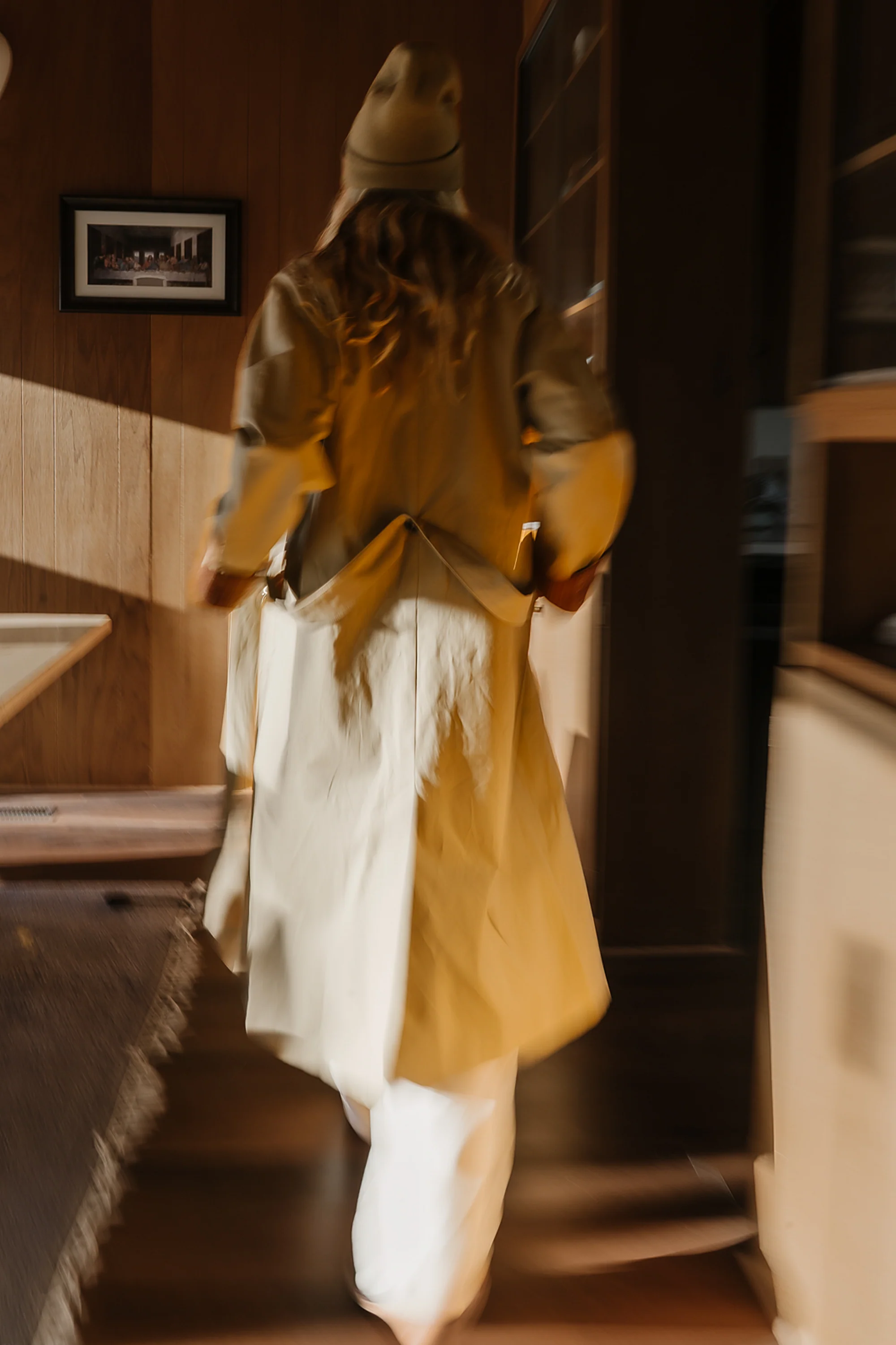 Tulie Contrast Trench Coat - Image 4