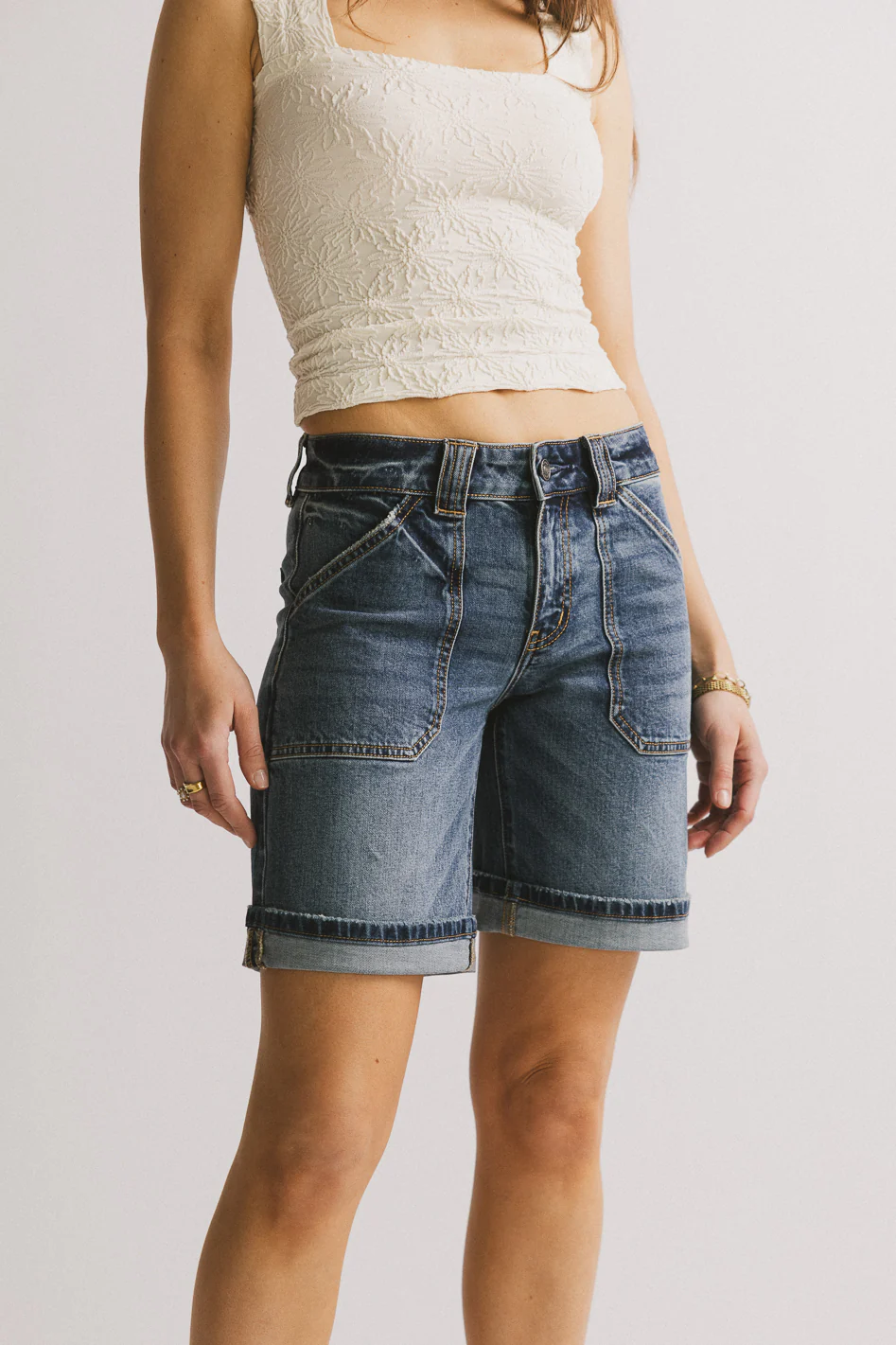 Tyler Bermuda Denim Shorts - FINAL SALE - Image 4