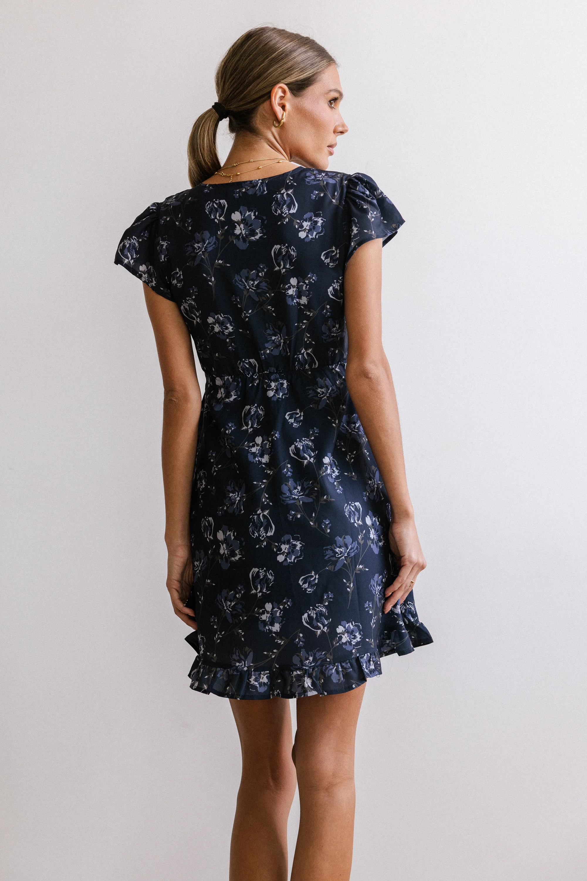 Valerie Floral Mini Dress - FINAL SALE - Image 8