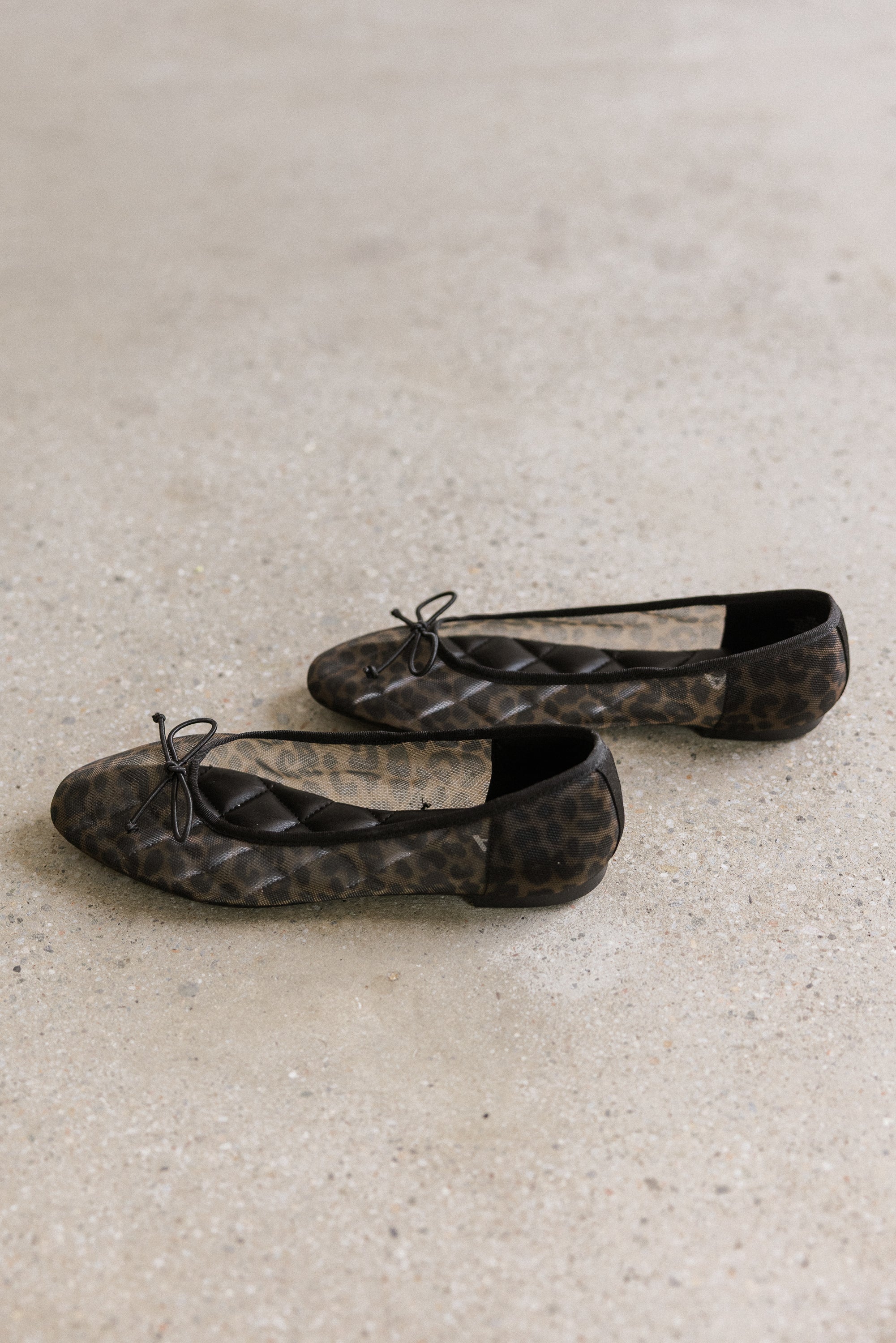 Valtina Leopard Ballet Flats - FINAL SALE - Image 2