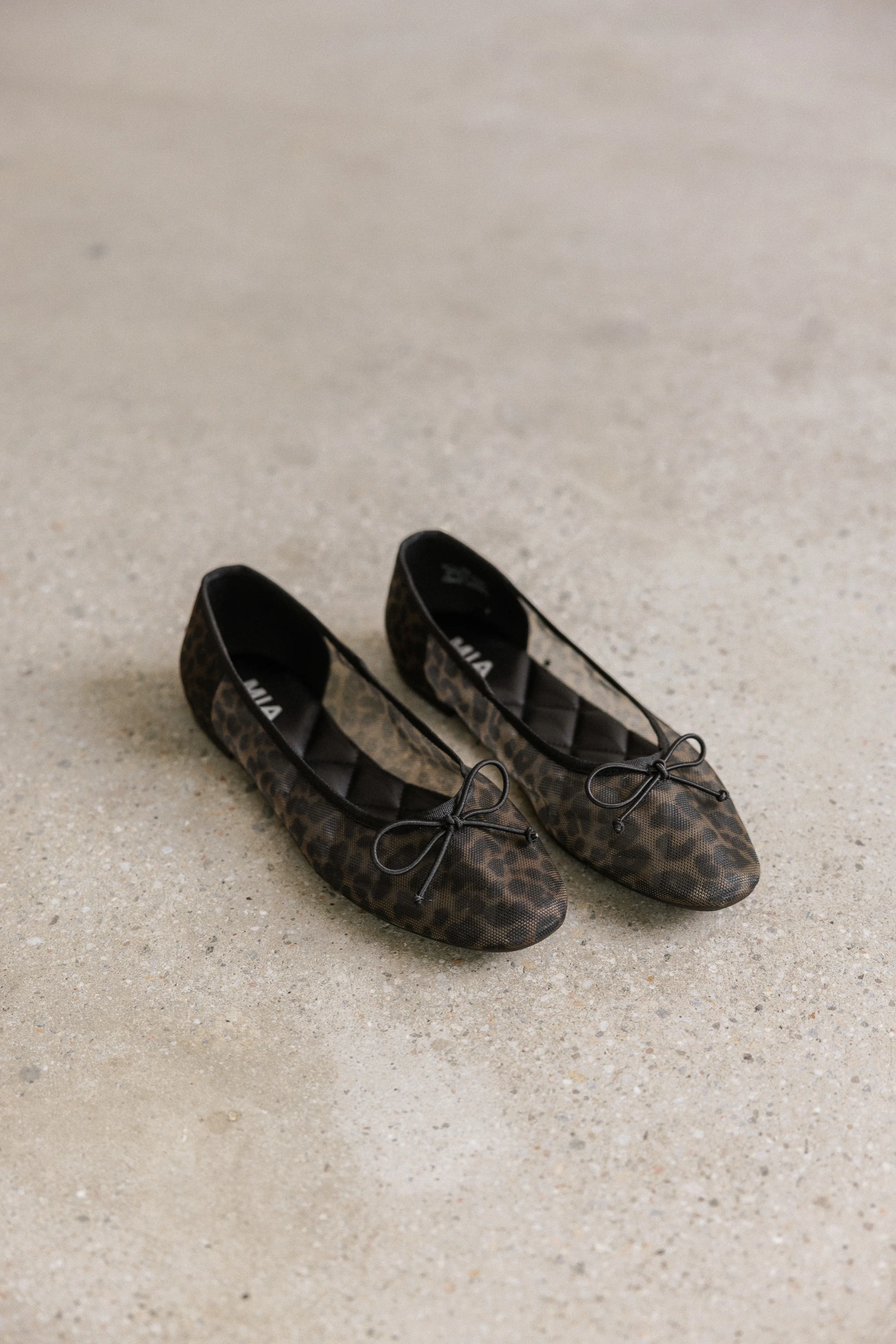 Valtina Leopard Ballet Flats - FINAL SALE - Image 3