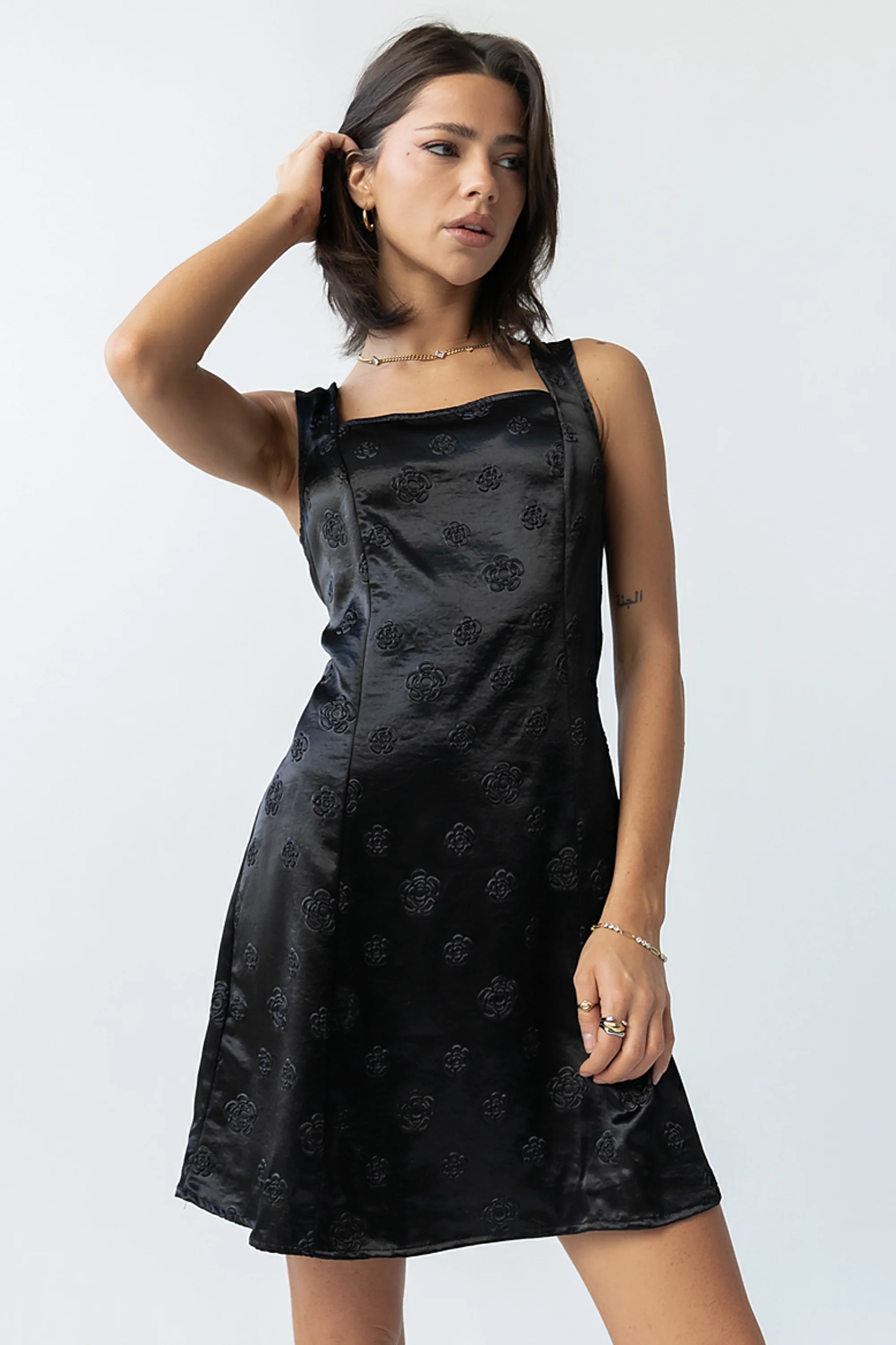 Vanna Floral Mini Dress - FINAL SALE - Image 2