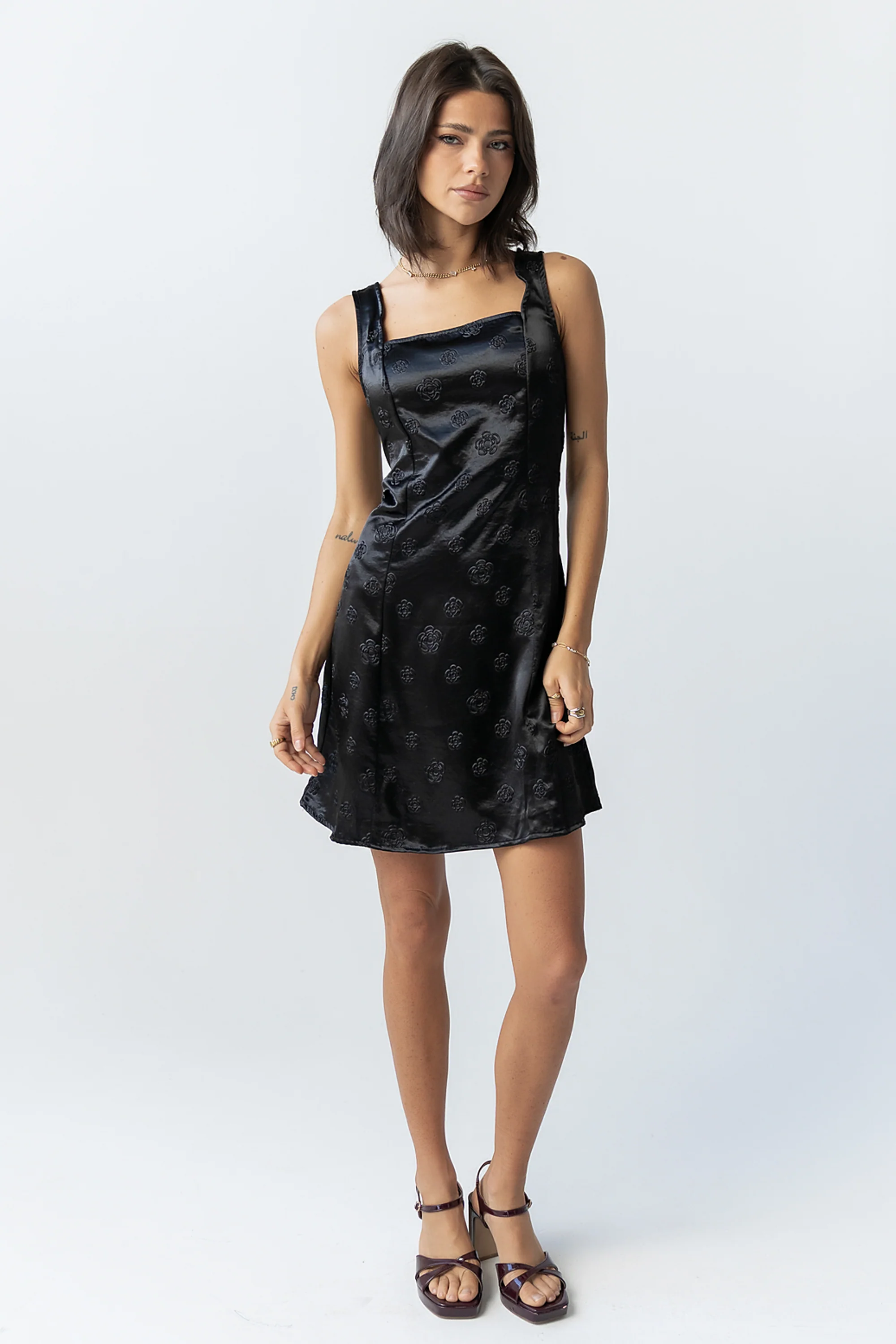 Vanna Floral Mini Dress - FINAL SALE - Image 4