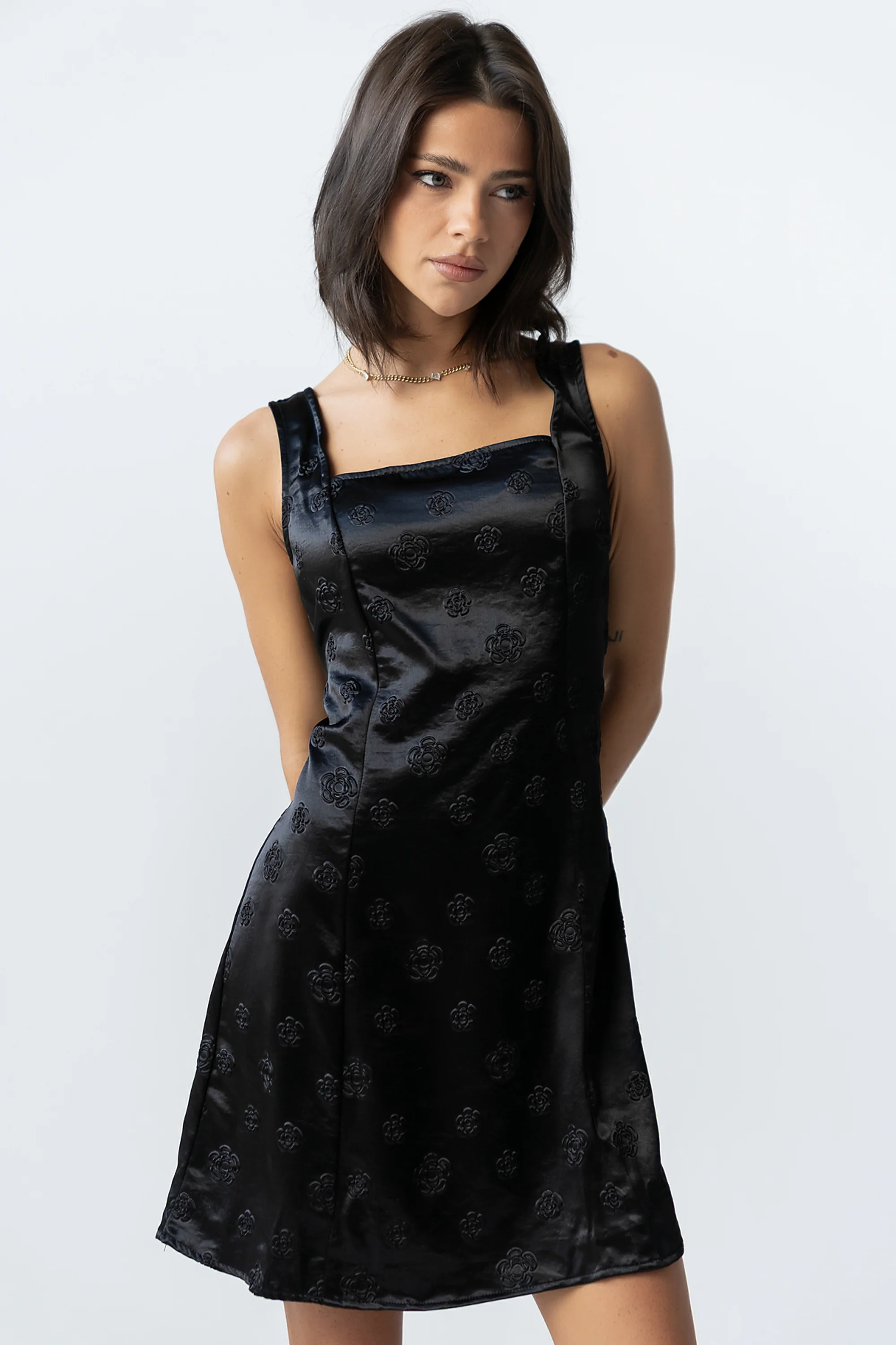 Vanna Floral Mini Dress - FINAL SALE - Image 7