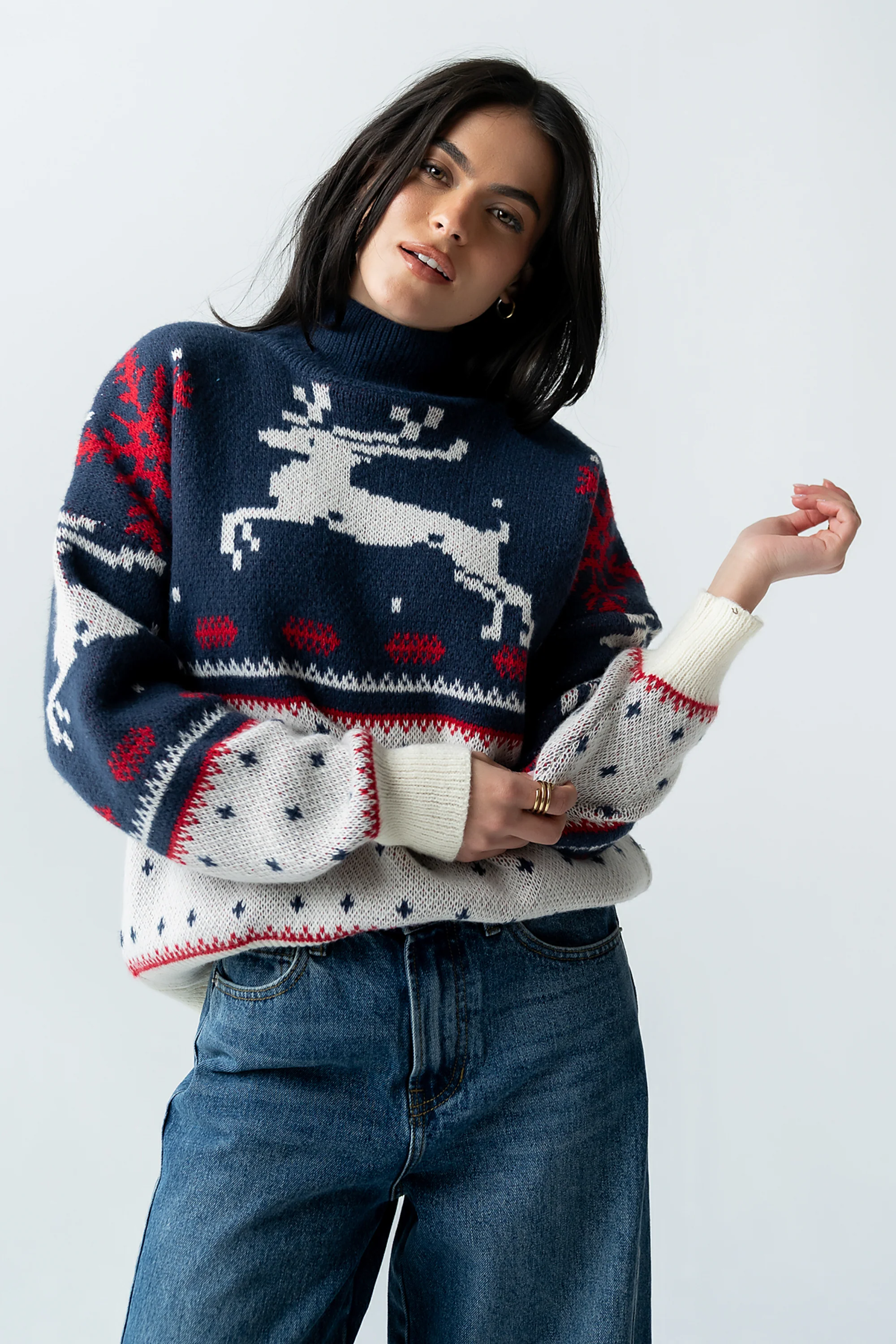 Vicky Graphic Sweater - FINAL SALE - Image 2