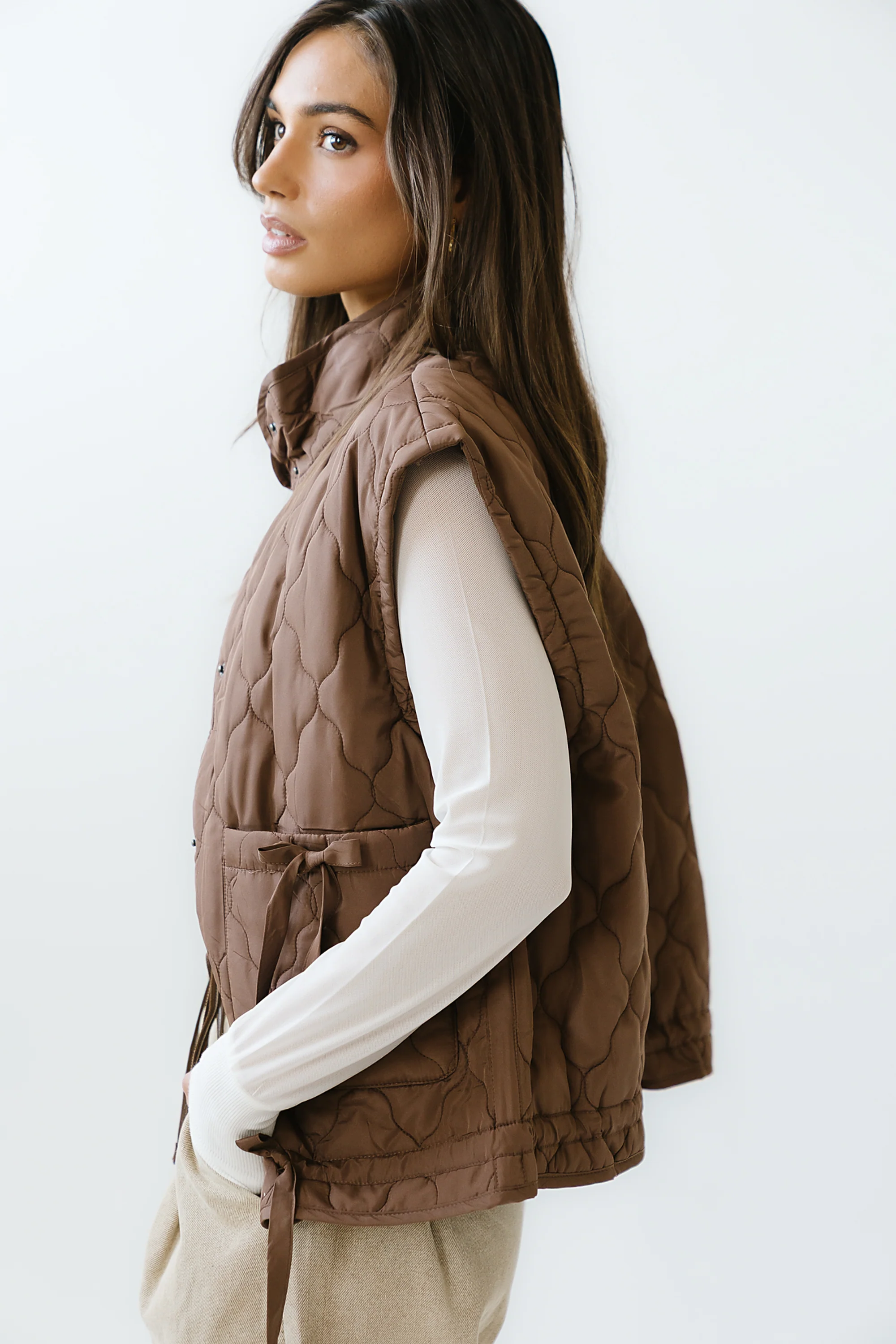 Vicky Quilted Vest - Image 4