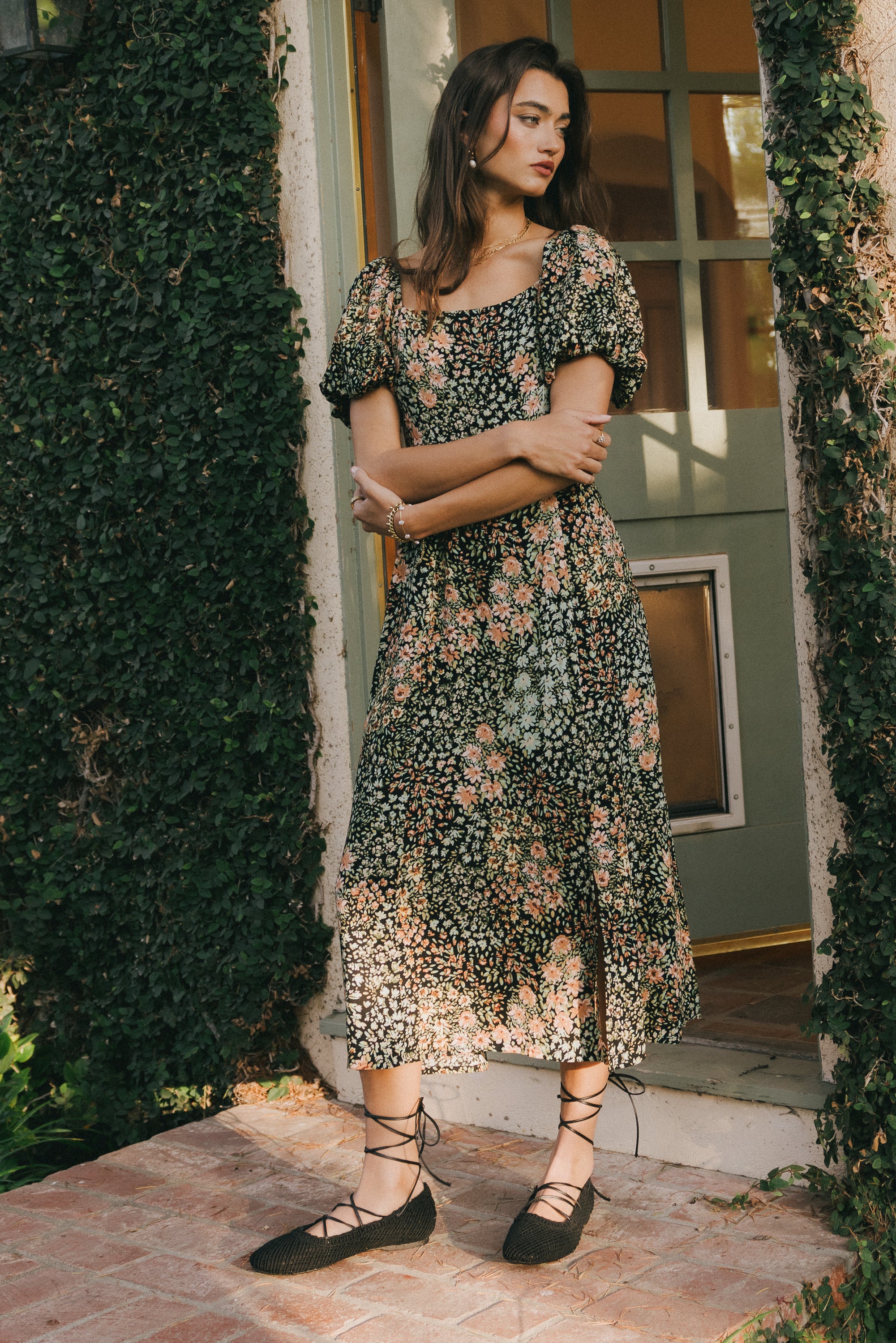 Vienna Floral Maxi Dress - FINAL SALE - Image 5