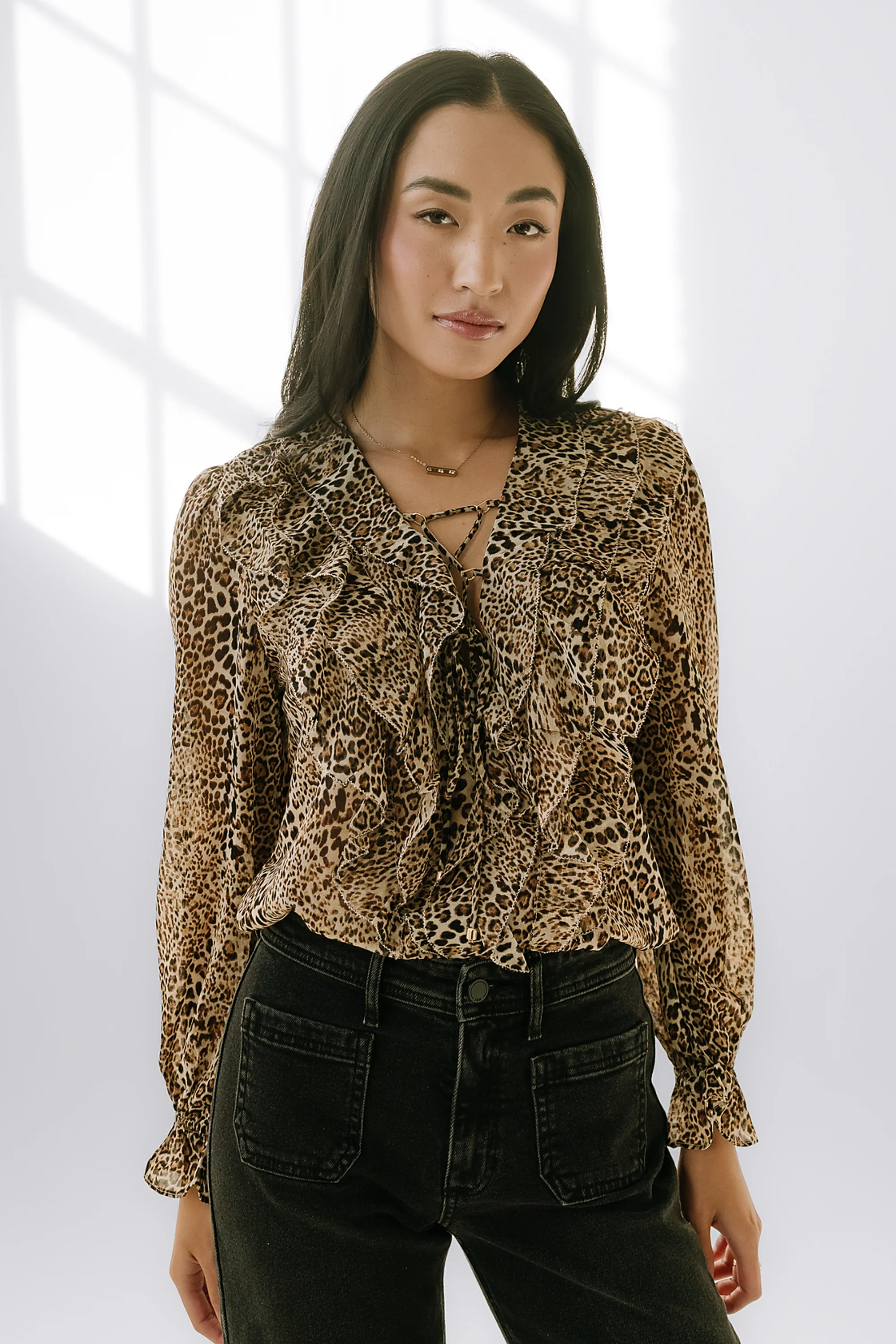 Vince Sheer Blouse - FINAL SALE