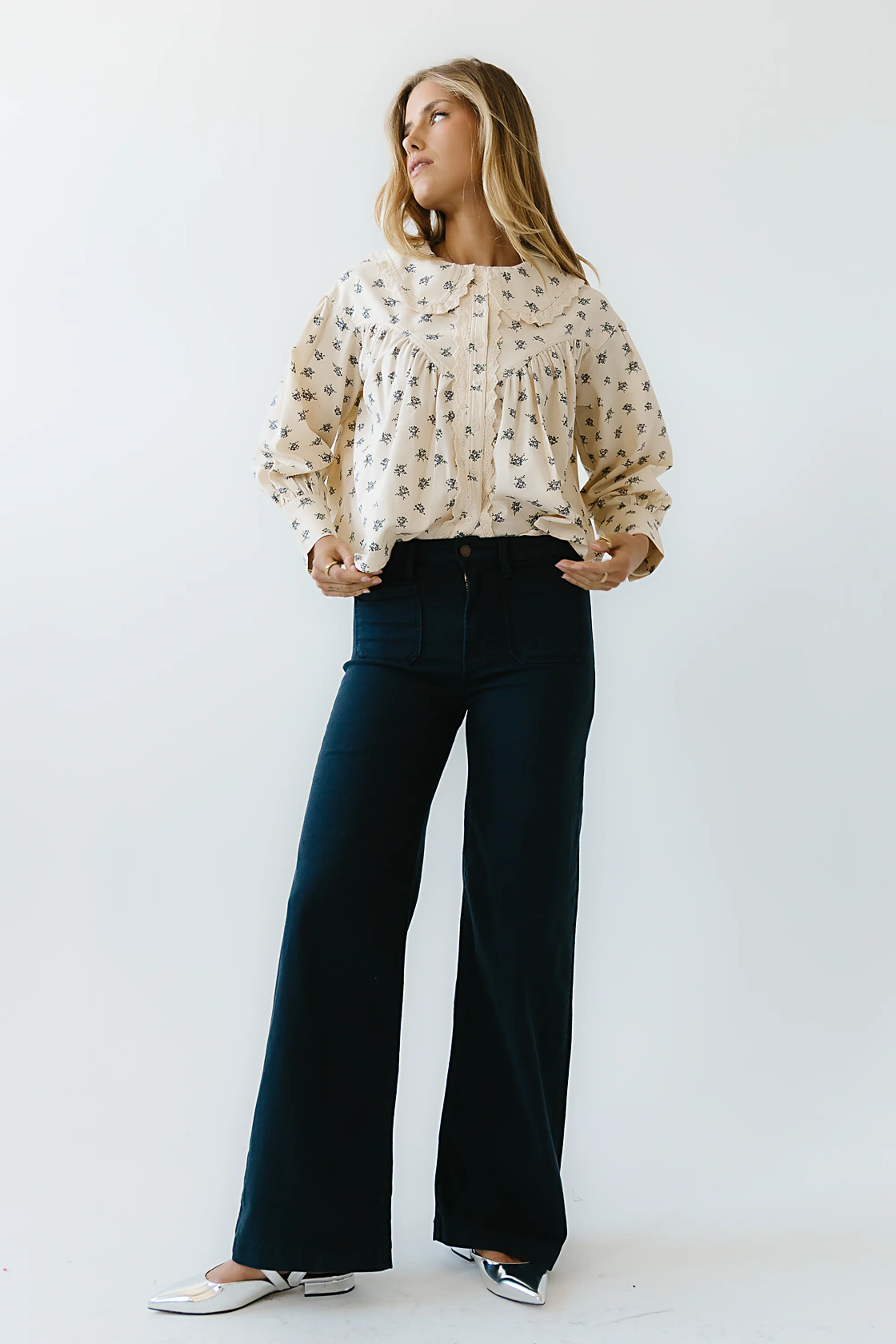 Wallace Floral Blouse - FINAL SALE - Image 2
