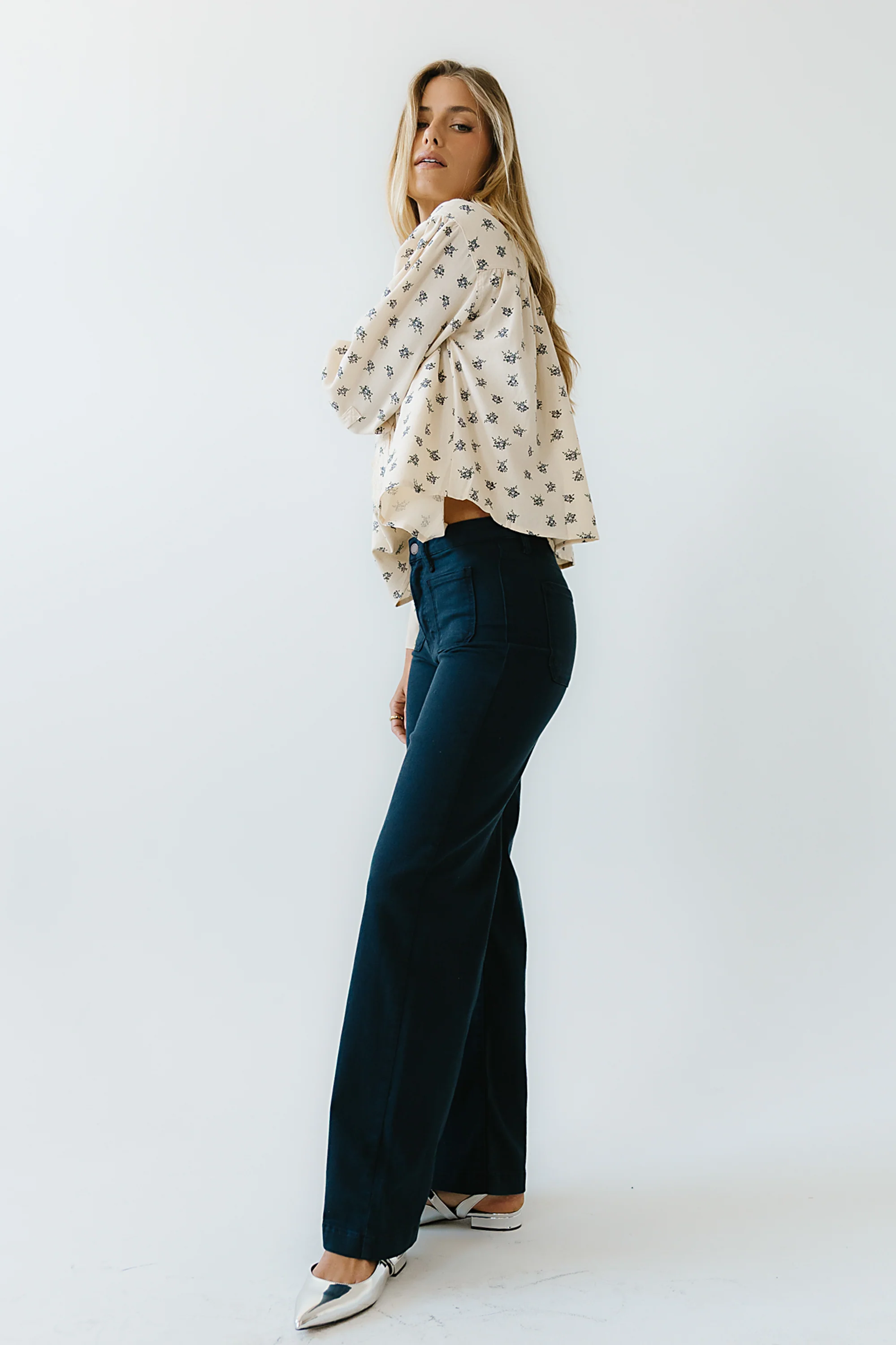 Wallace Floral Blouse - FINAL SALE - Image 3