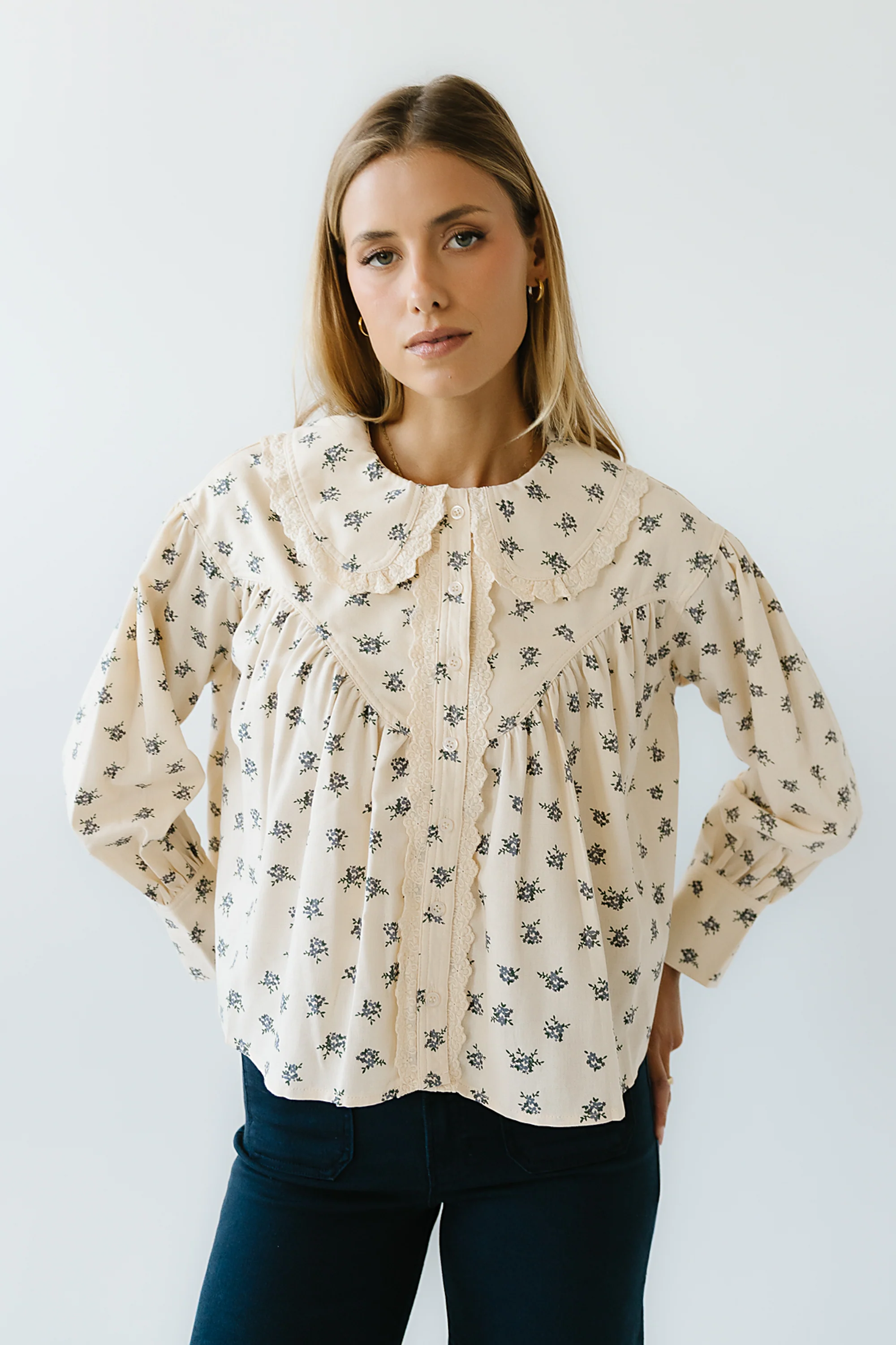 Wallace Floral Blouse - FINAL SALE - Image 6