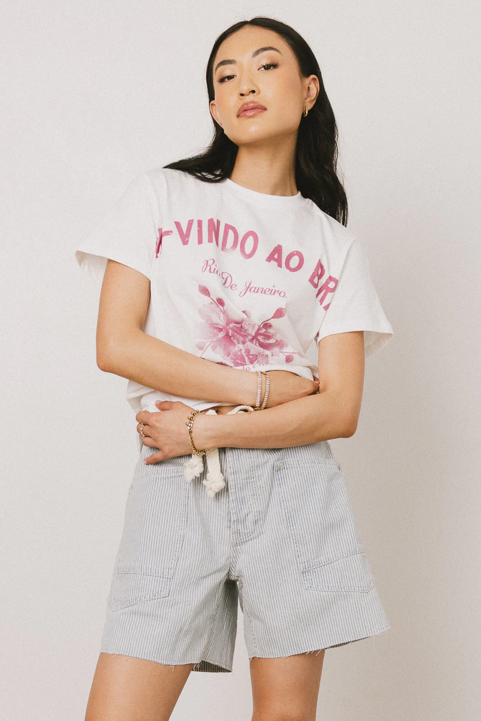 Welcome to Brazil Graphic Tee - FINAL SALE - Image 3