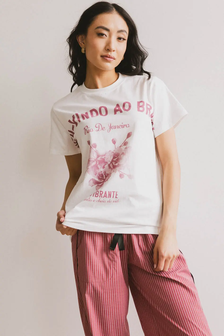 Welcome to Brazil Graphic Tee - FINAL SALE - Image 5