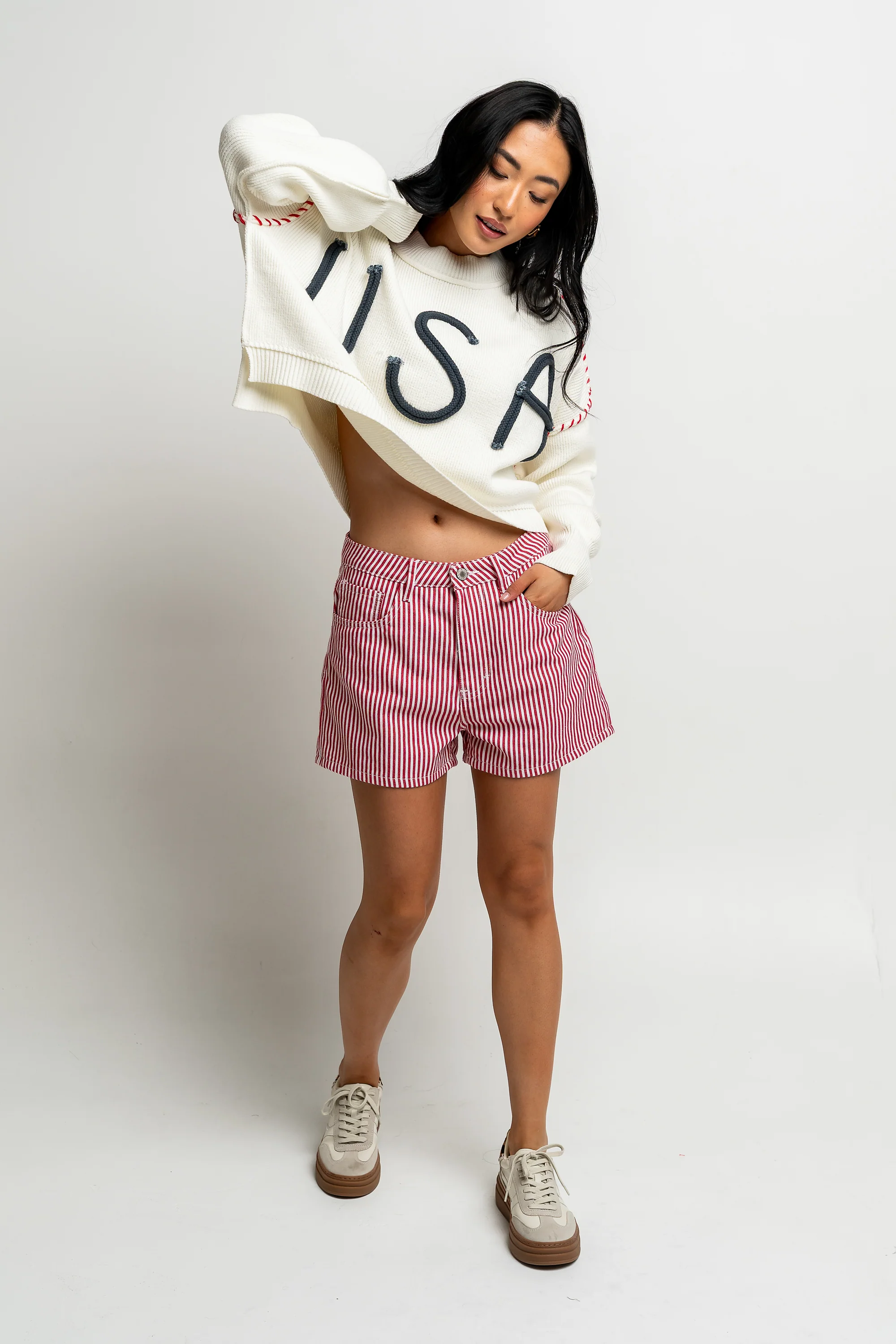 Wendy Striped Shorts - Image 6