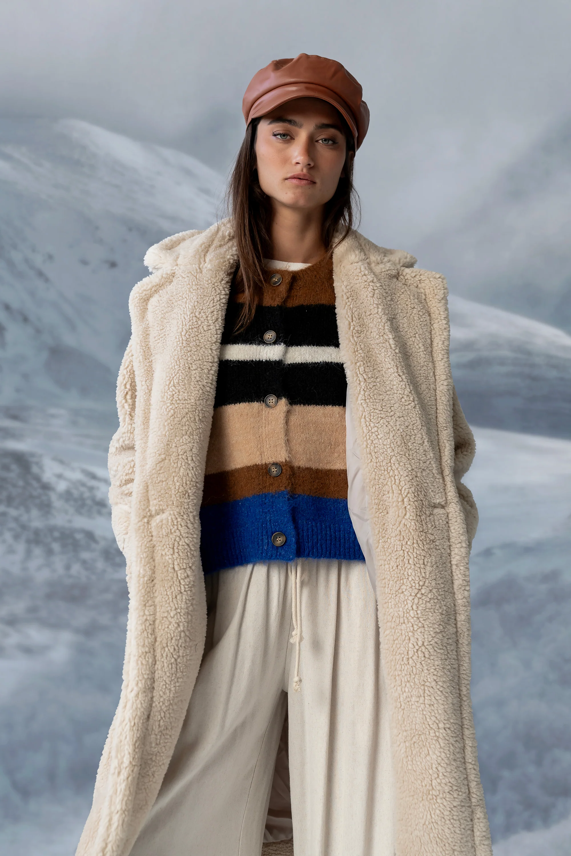 Wesley Striped Sweater Vest - FINAL SALE - Image 2