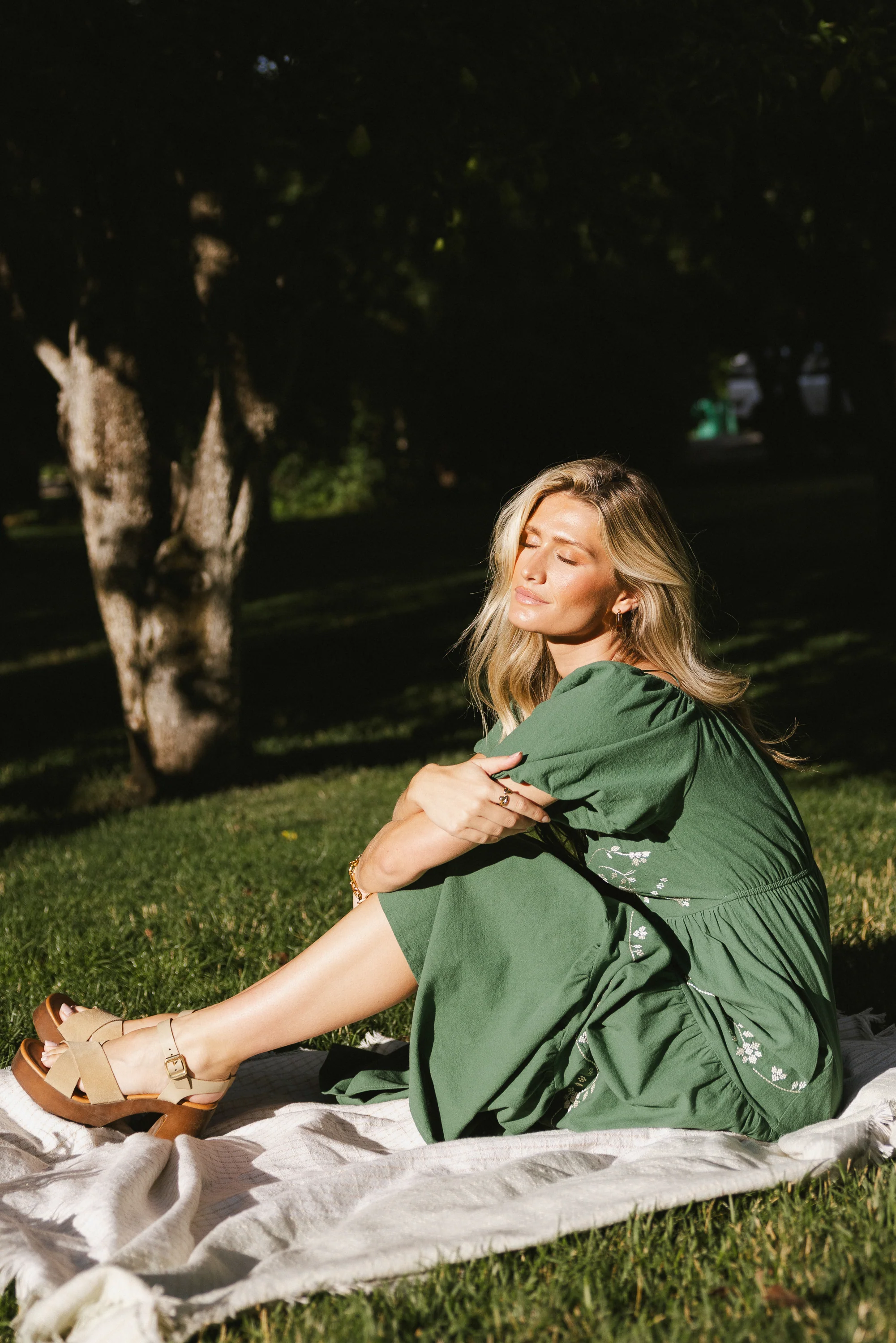 Wesley Tiered Maxi Dress - FINAL SALE - Image 4