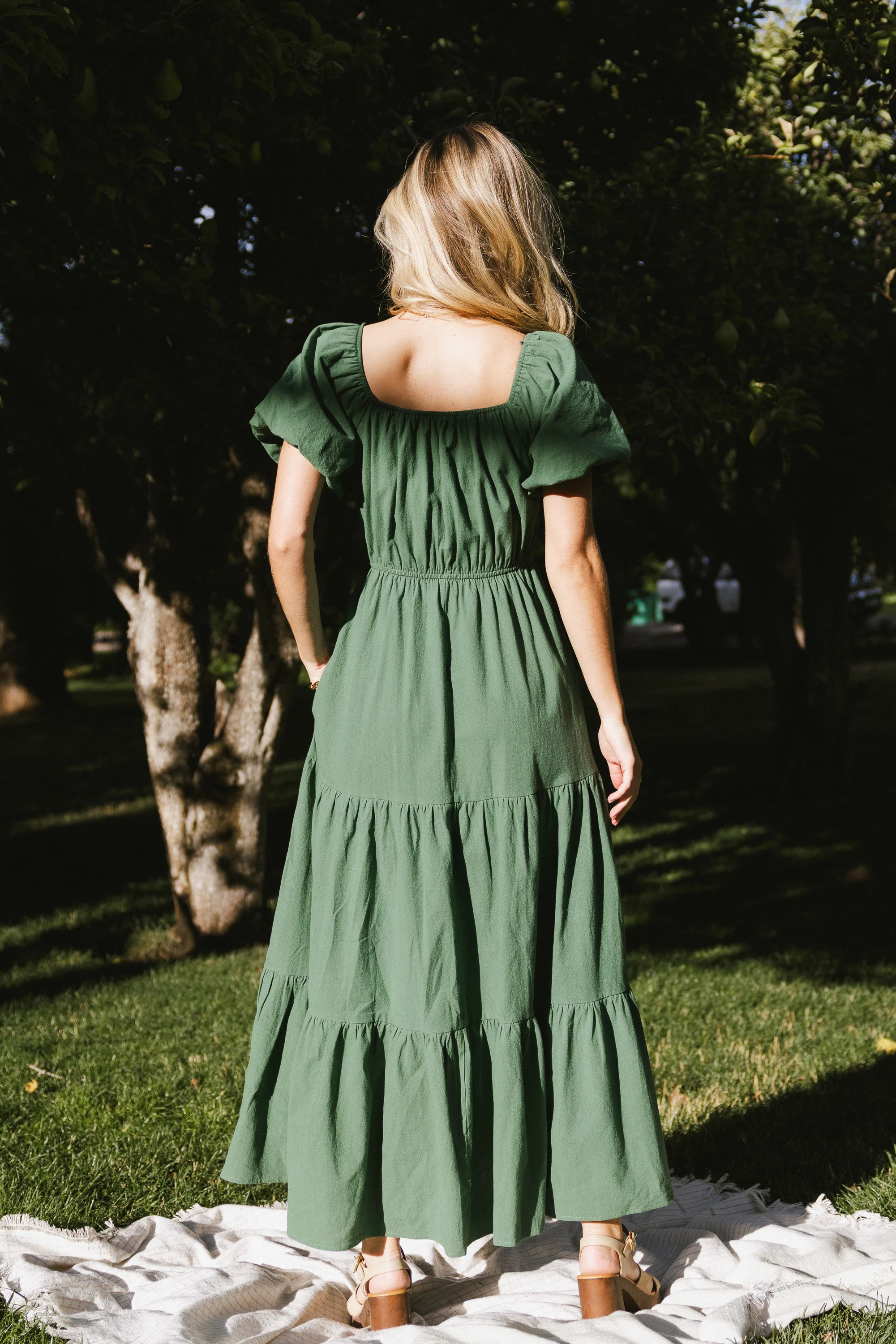 Wesley Tiered Maxi Dress - FINAL SALE - Image 7