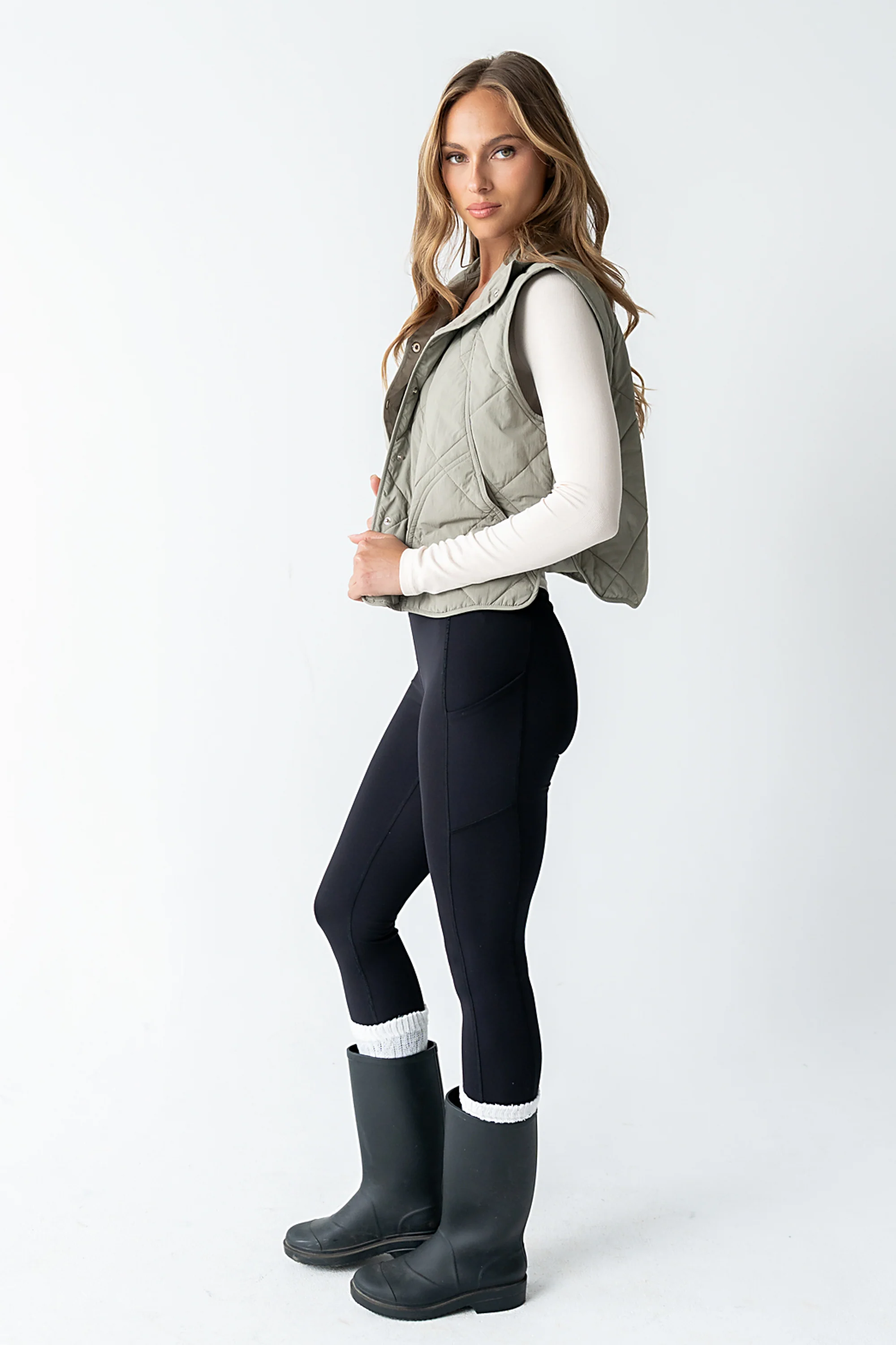 Weston Quilted Vest - FINAL SALE - Image 3